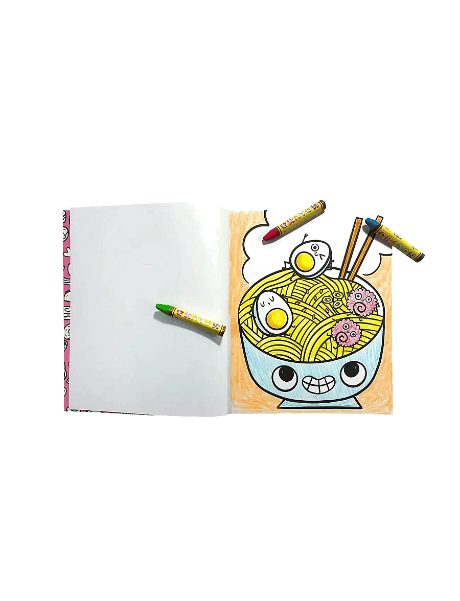 Ooly - Colouring Book - Happy Snacks - mal- & bastelbücher - multi - 3