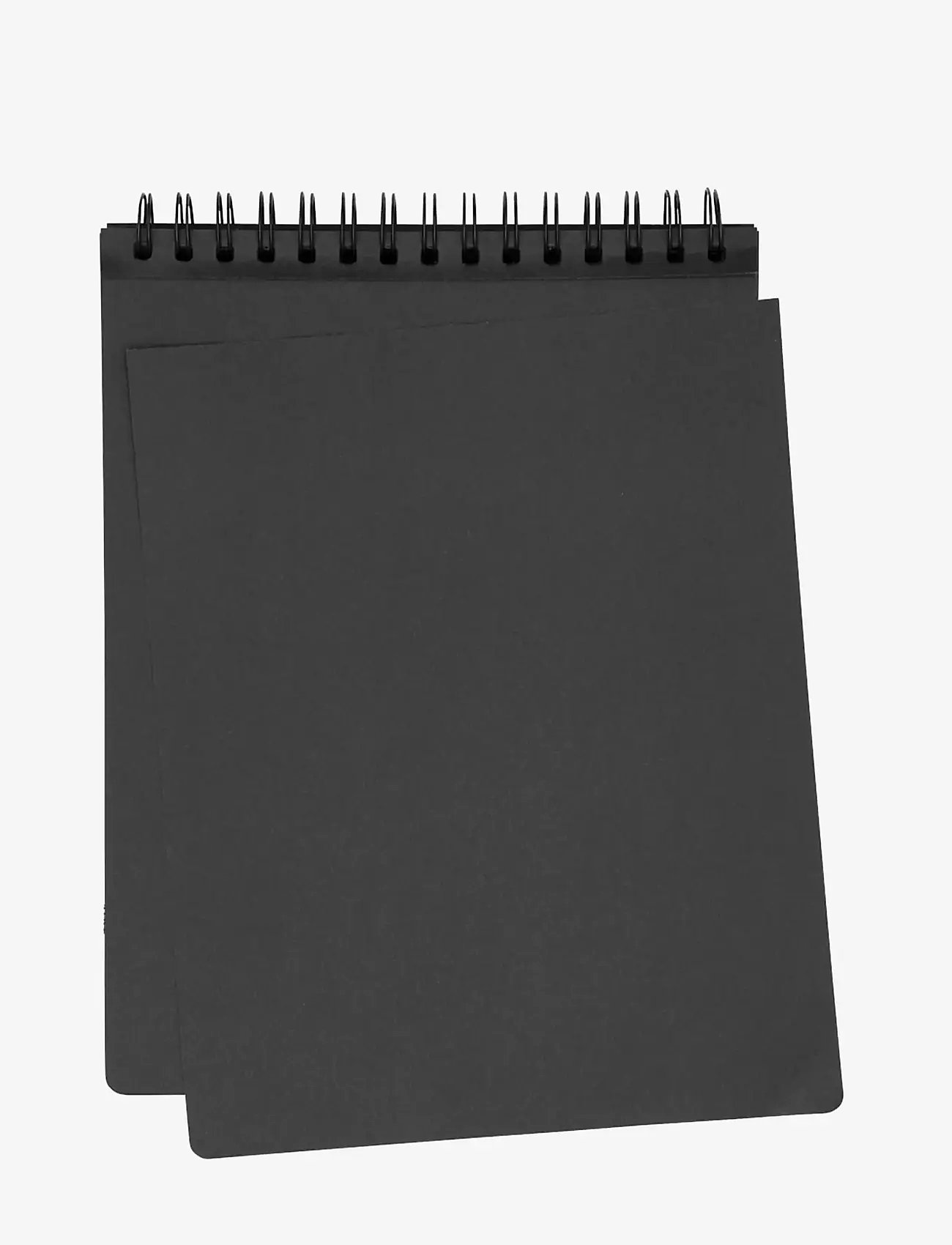 Ooly - Sketchbook - DIY - Black 20,5x26,5 cm - kalendrid ja märkmikud - black - 1