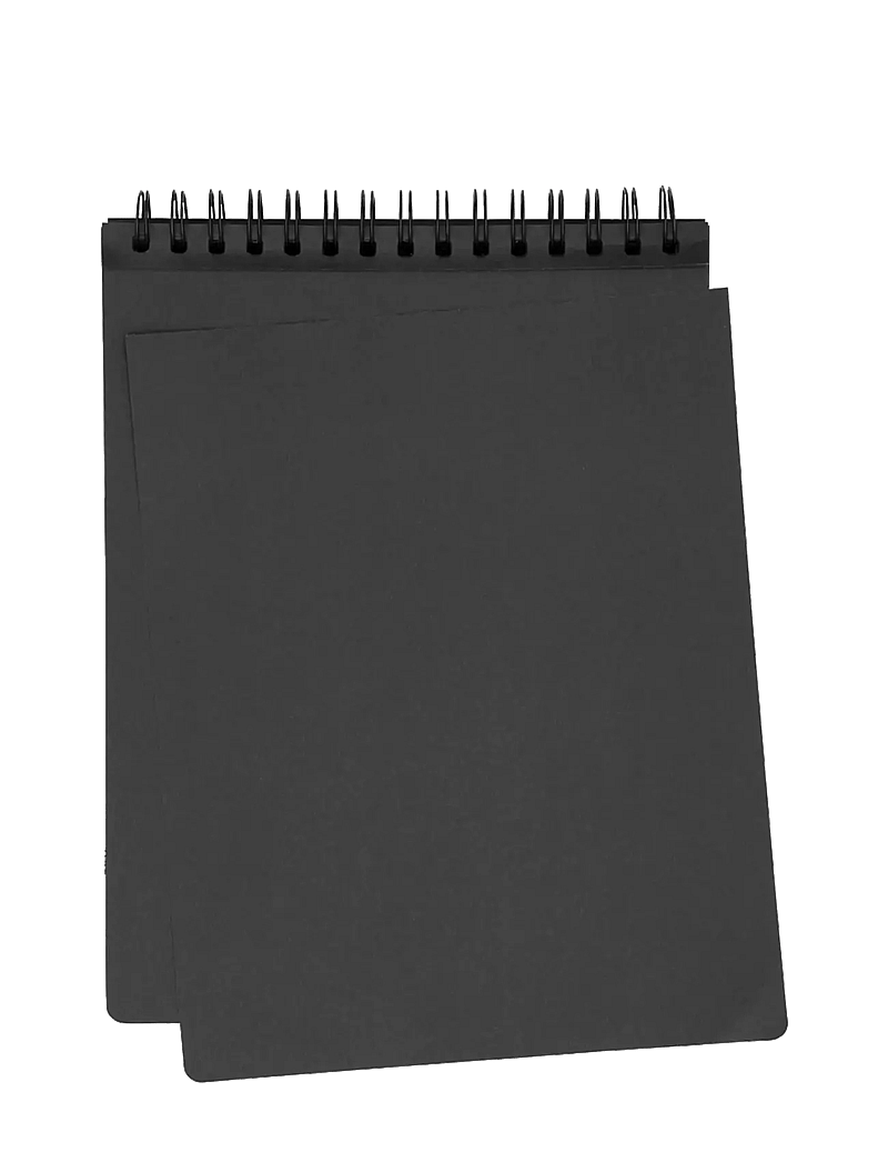 Ooly - Sketchbook - DIY - Black 20,5x26,5 cm - kalendrid ja märkmikud - black - 1