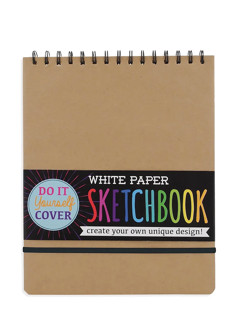 Ooly - Sketchbook - DIY - White 20,5x26,5 cm - kalendrid ja märkmikud - white - 0