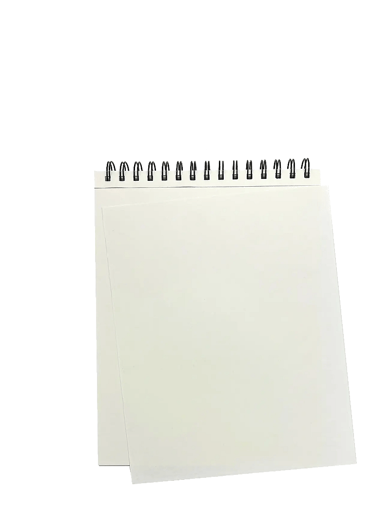 Ooly - Sketchbook - DIY - White 20,5x26,5 cm - kalendrid ja märkmikud - white - 1