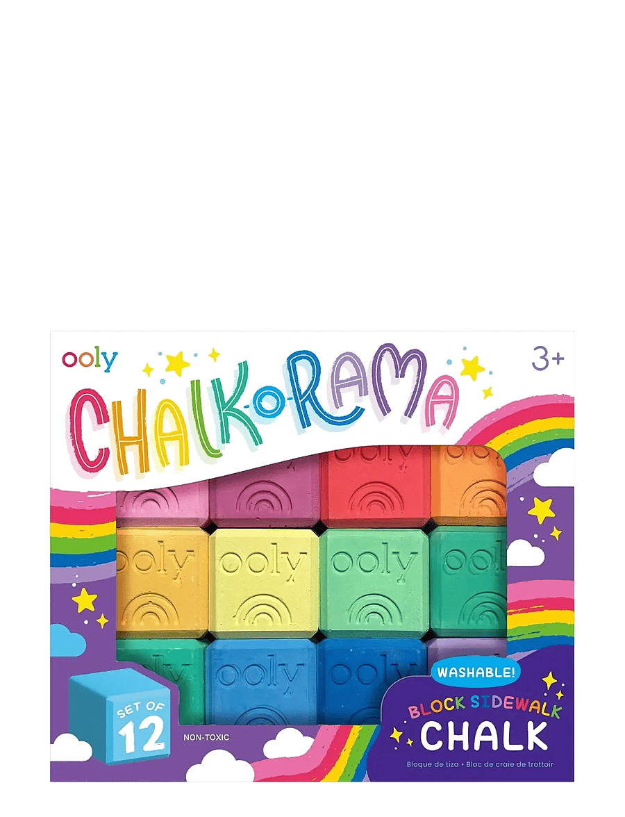Ooly - Sidewalk Chalk - Chalk-O-Rama Block 12 pcs - farben - multi - 1