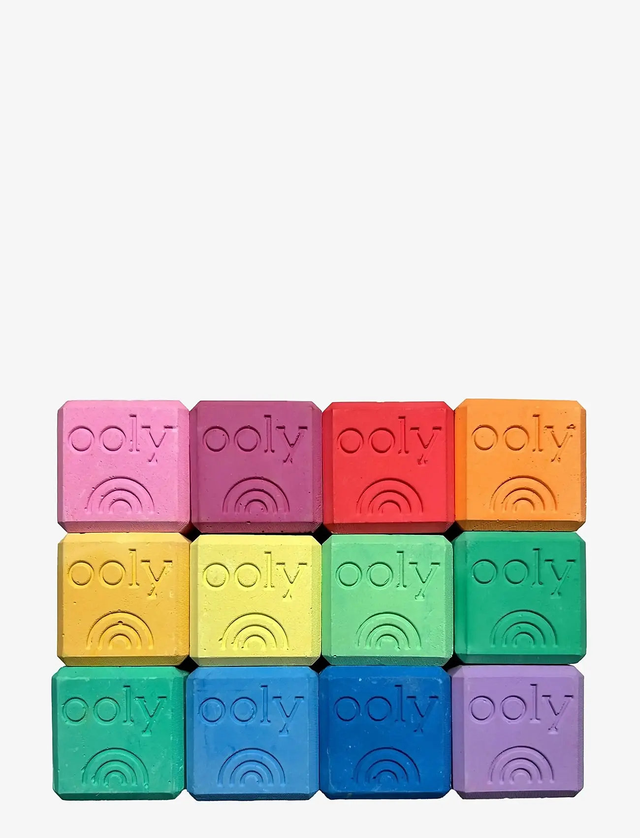 Ooly - Sidewalk Chalk - Chalk-O-Rama Block 12 pcs - maling - multi - 2
