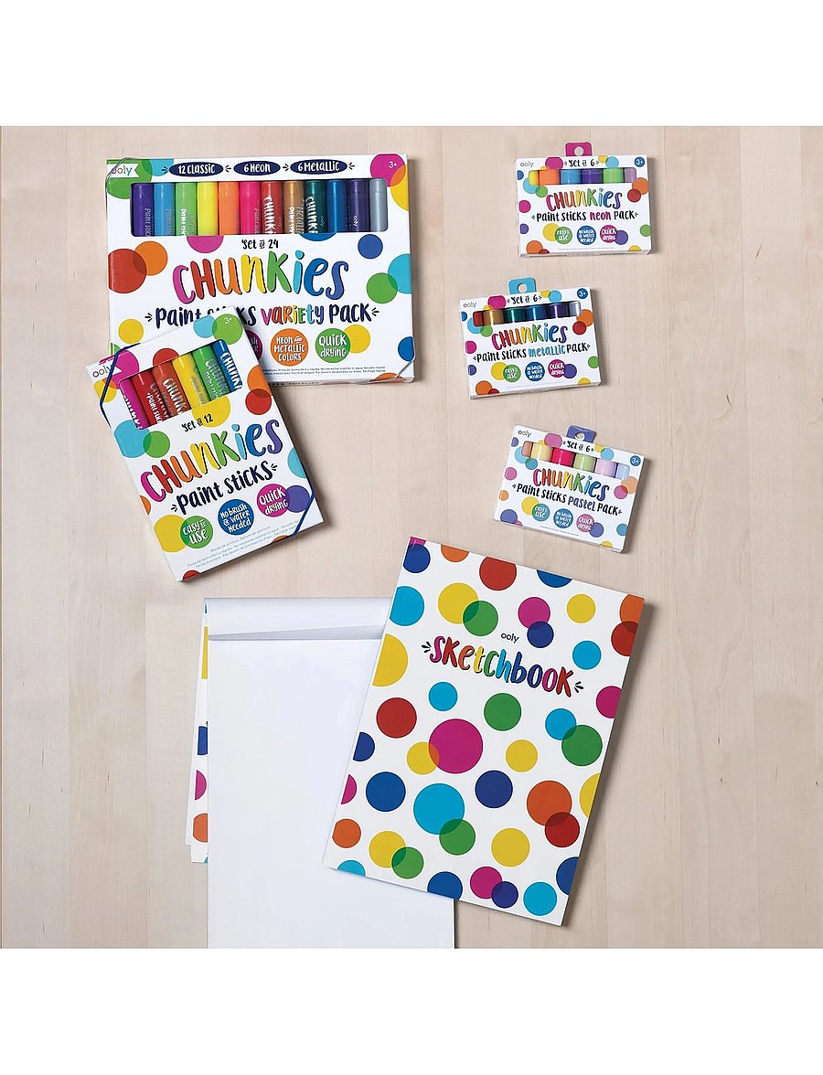 Ooly - Chunkies 12 pcs - Paint Stick Original - maling - multi - 3