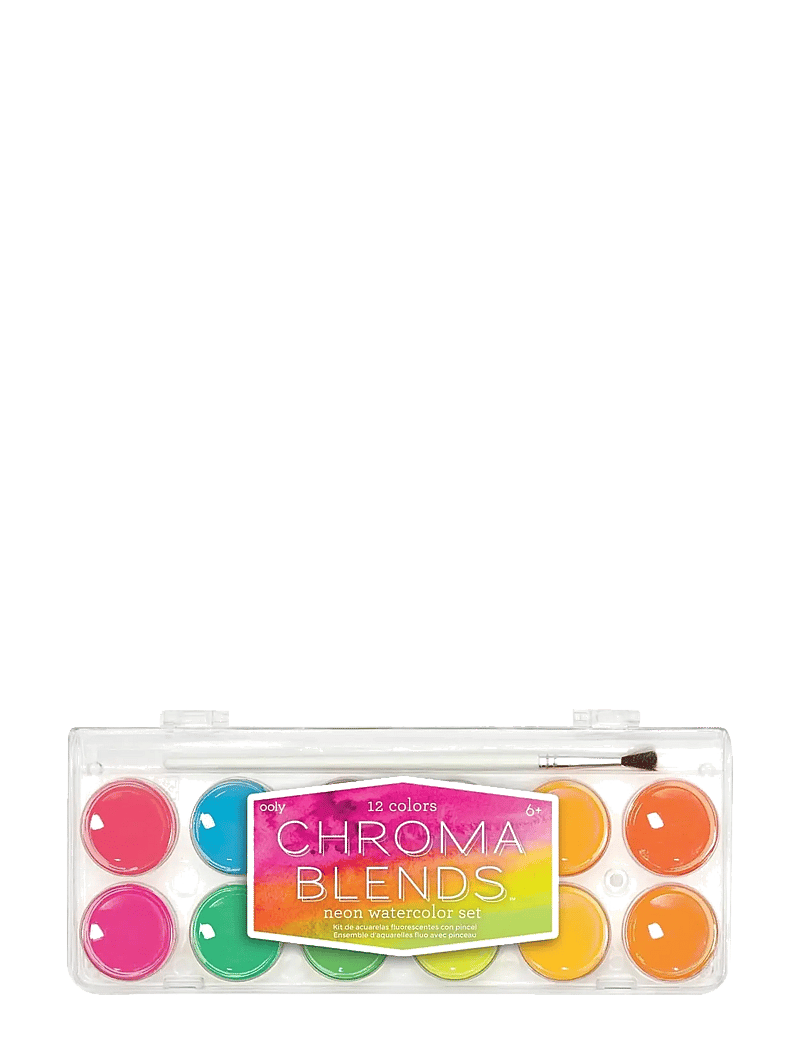 Ooly - Watercolour Palette - Chroma Blends - Neon - farben - multi - 0