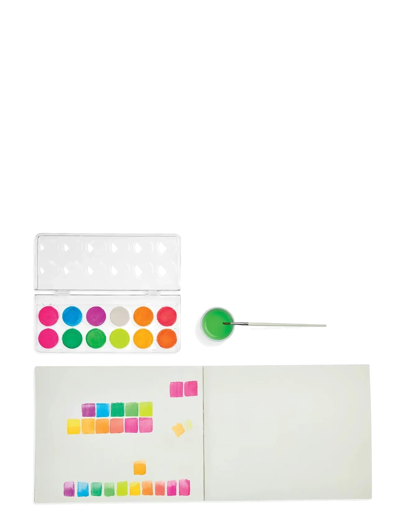 Ooly - Watercolour Palette - Chroma Blends - Neon - färg - multi - 2