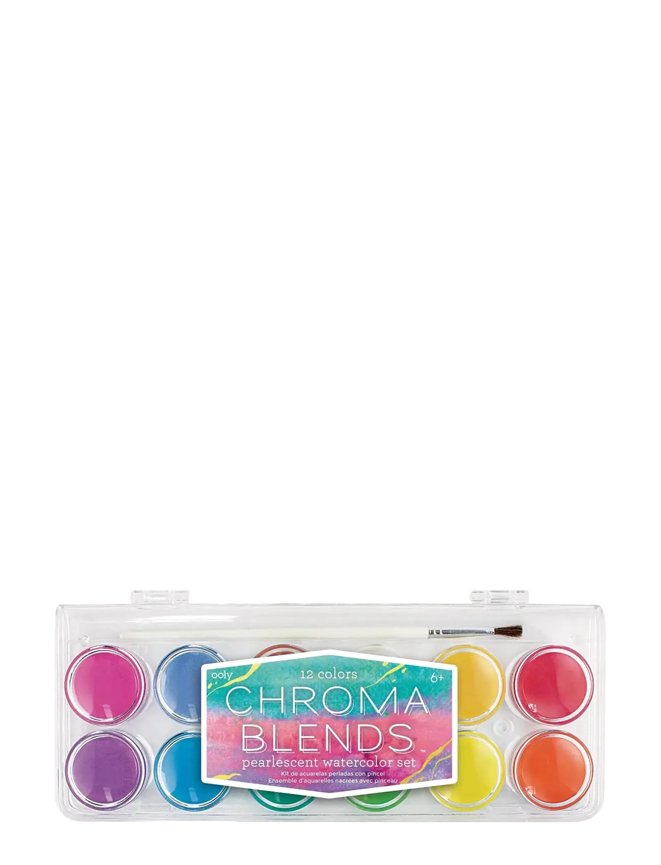Ooly Watercolour Palette - Chroma Blends - Pearlescent - Värvid - MULTI / multi