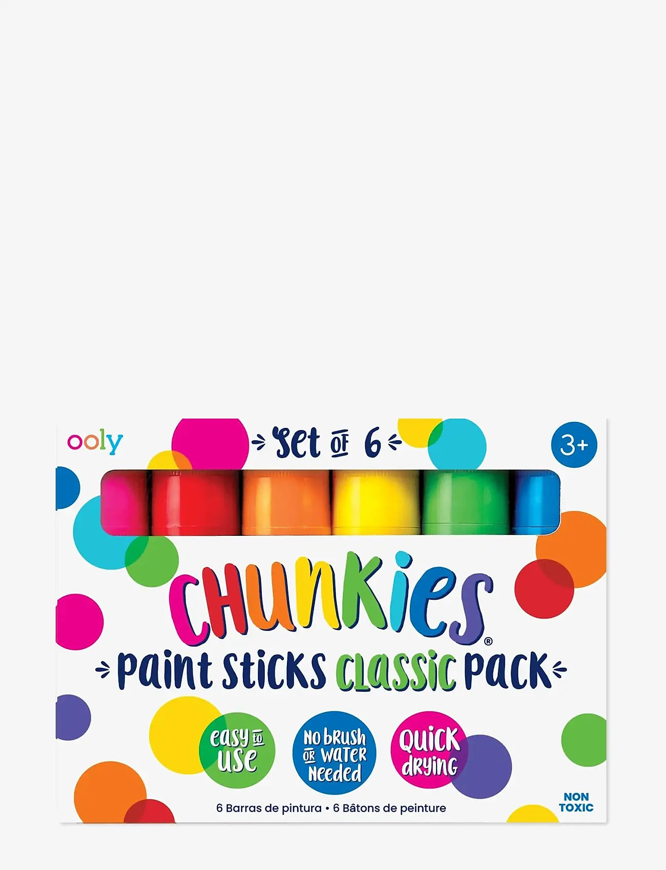 Ooly - Chunkies 6 pcs - Paint Stick Classic - paints - multi - 1