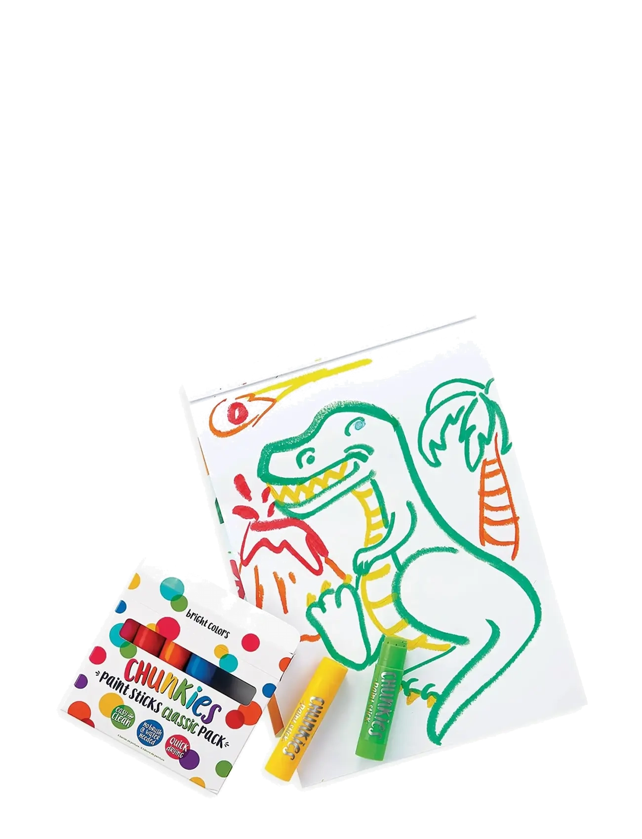 Ooly - Chunkies 6 pcs - Paint Stick Classic - krāsas - multi - 3