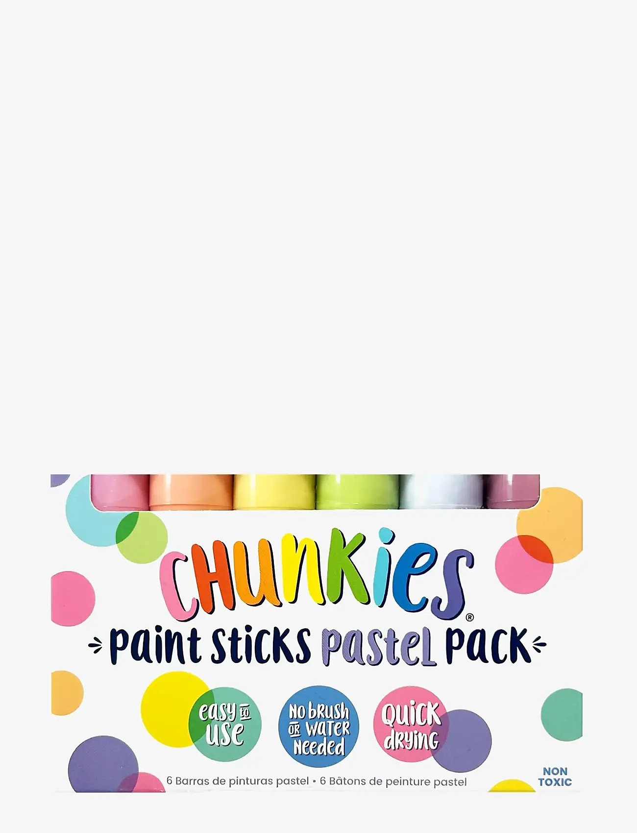Ooly - Chunkies 6 pcs - Paint Stick Pastel - paints - multi - 1