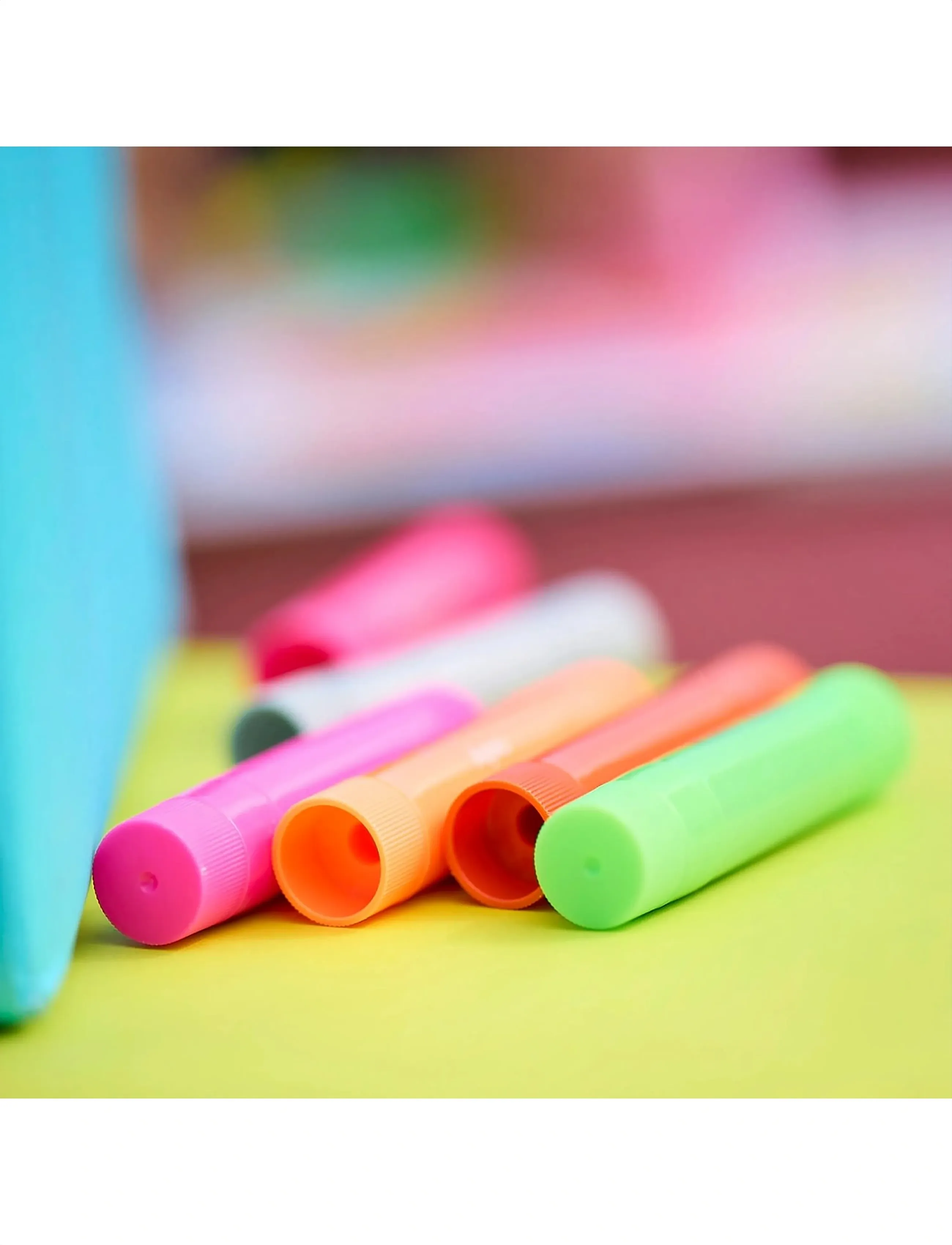 Ooly Chunkies 6 Pcs Paint Stick Pastel, Paints, Multi/mønstret, Str: ONE SIZE