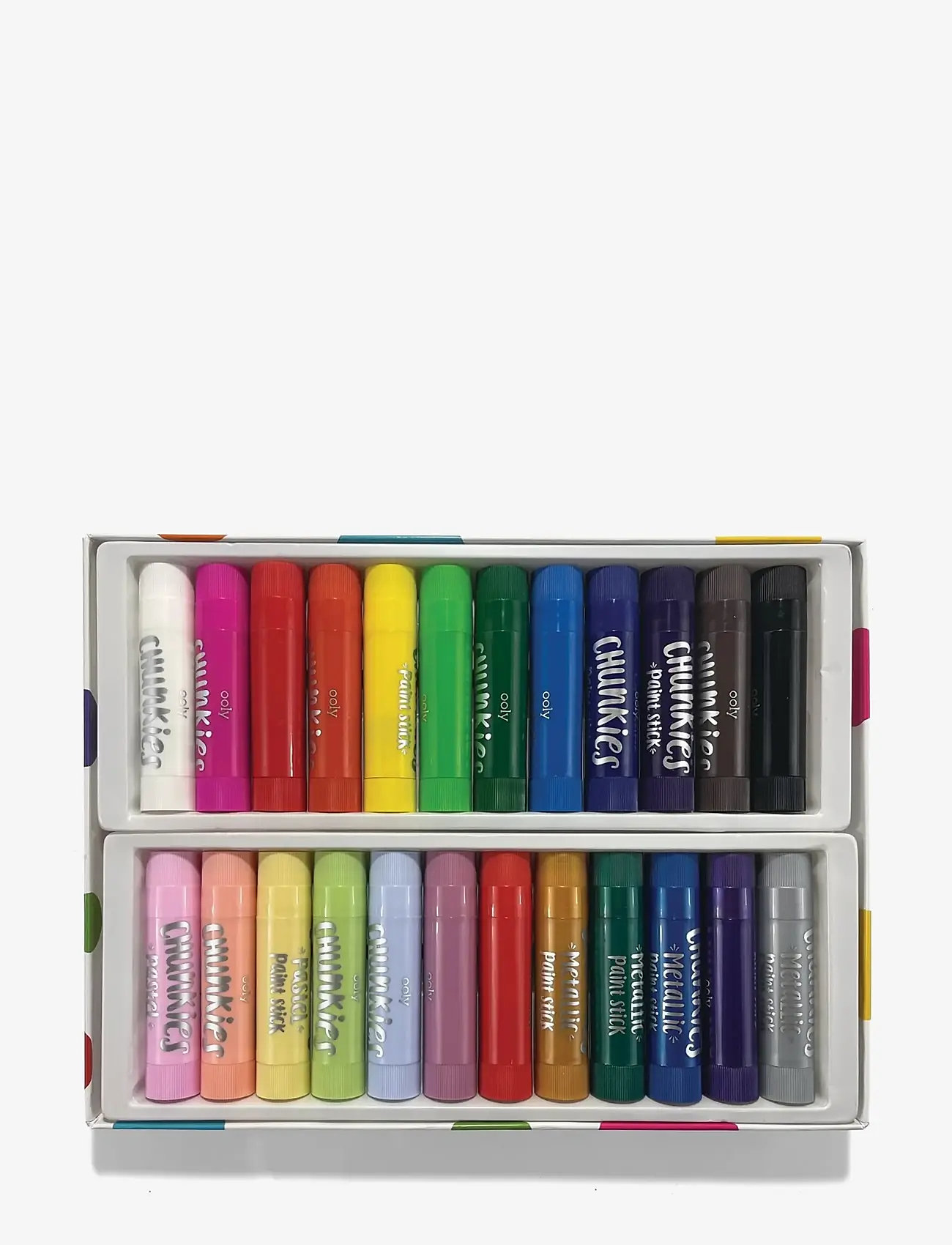 Ooly - Chunkies 24 pcs - Paint Stick Mix - maling - multi - 2