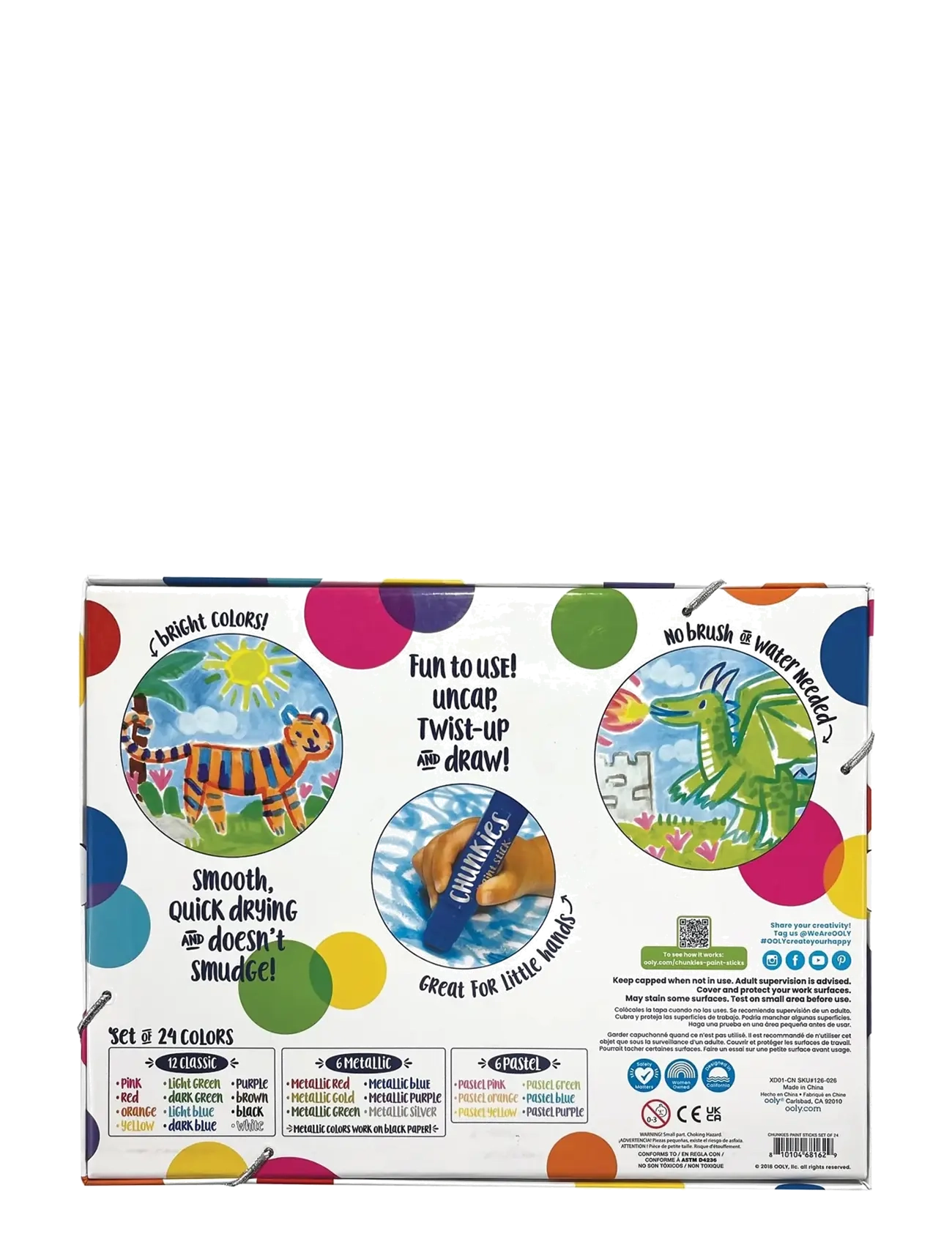 Ooly - Chunkies 24 pcs - Paint Stick Mix - farben - multi - 3