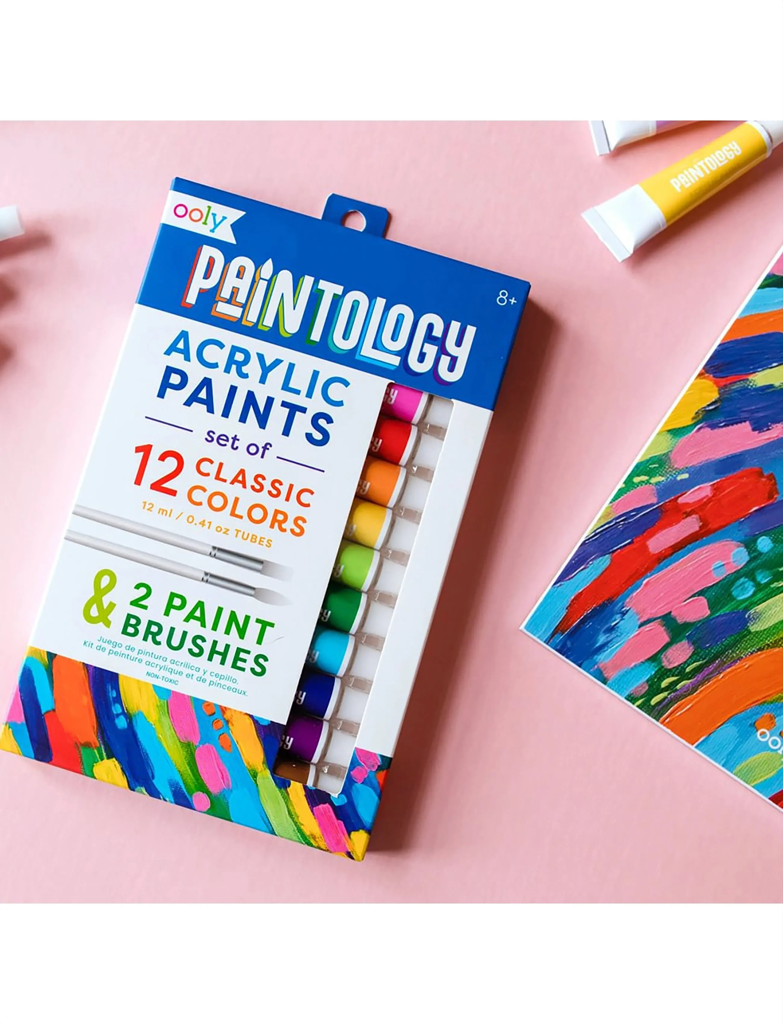 Ooly Acrylic Paint Set Paintology Classic, One Size, Drawing, Mehrfarbig/gemustert - Paints, Kinder