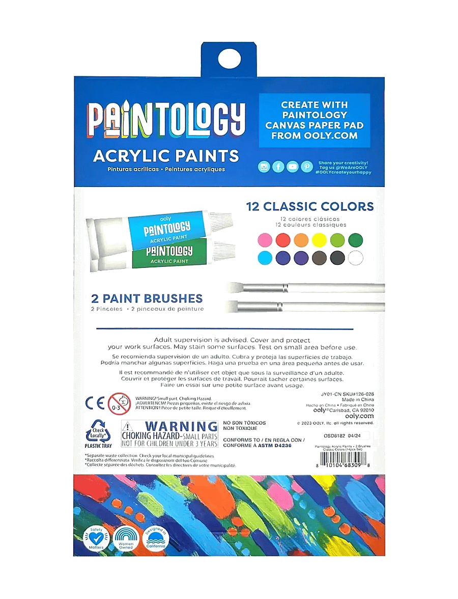 Ooly - Acrylic Paint Set - Paintology - Classic - farben - multi - 5