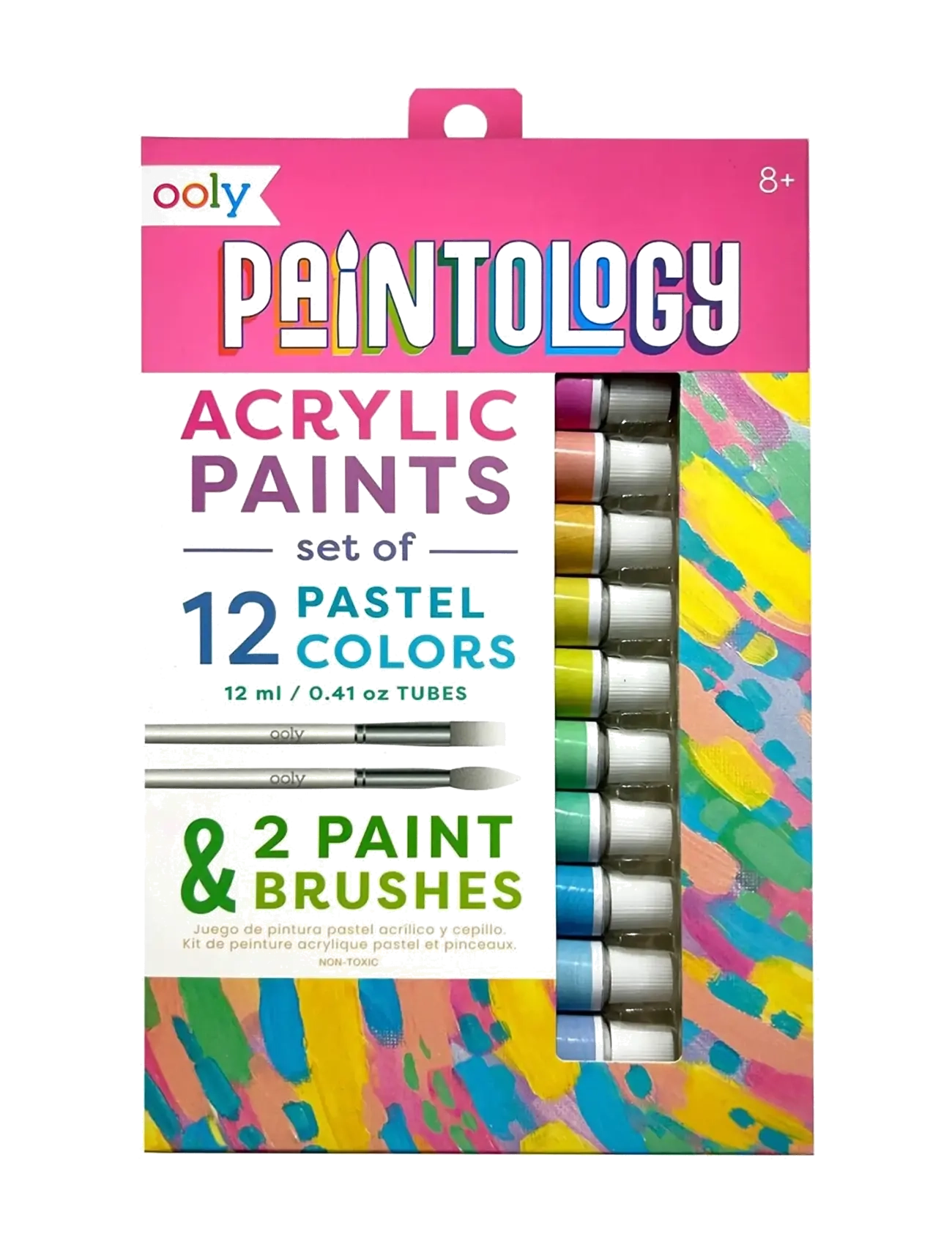 Ooly Acrylic Paint Set - Paintology - Pastel - Värvid - MULTI / multi