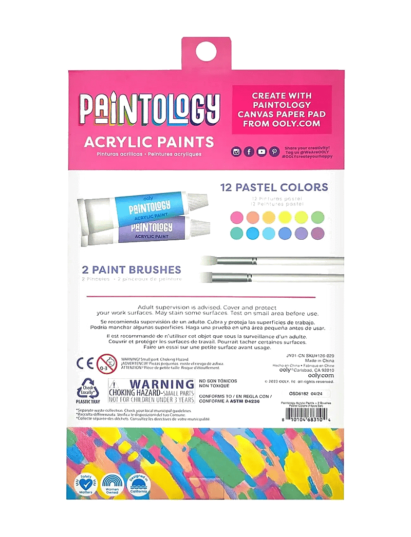 Ooly - Acrylic Paint Set - Paintology - Pastel - farben - multi - 4