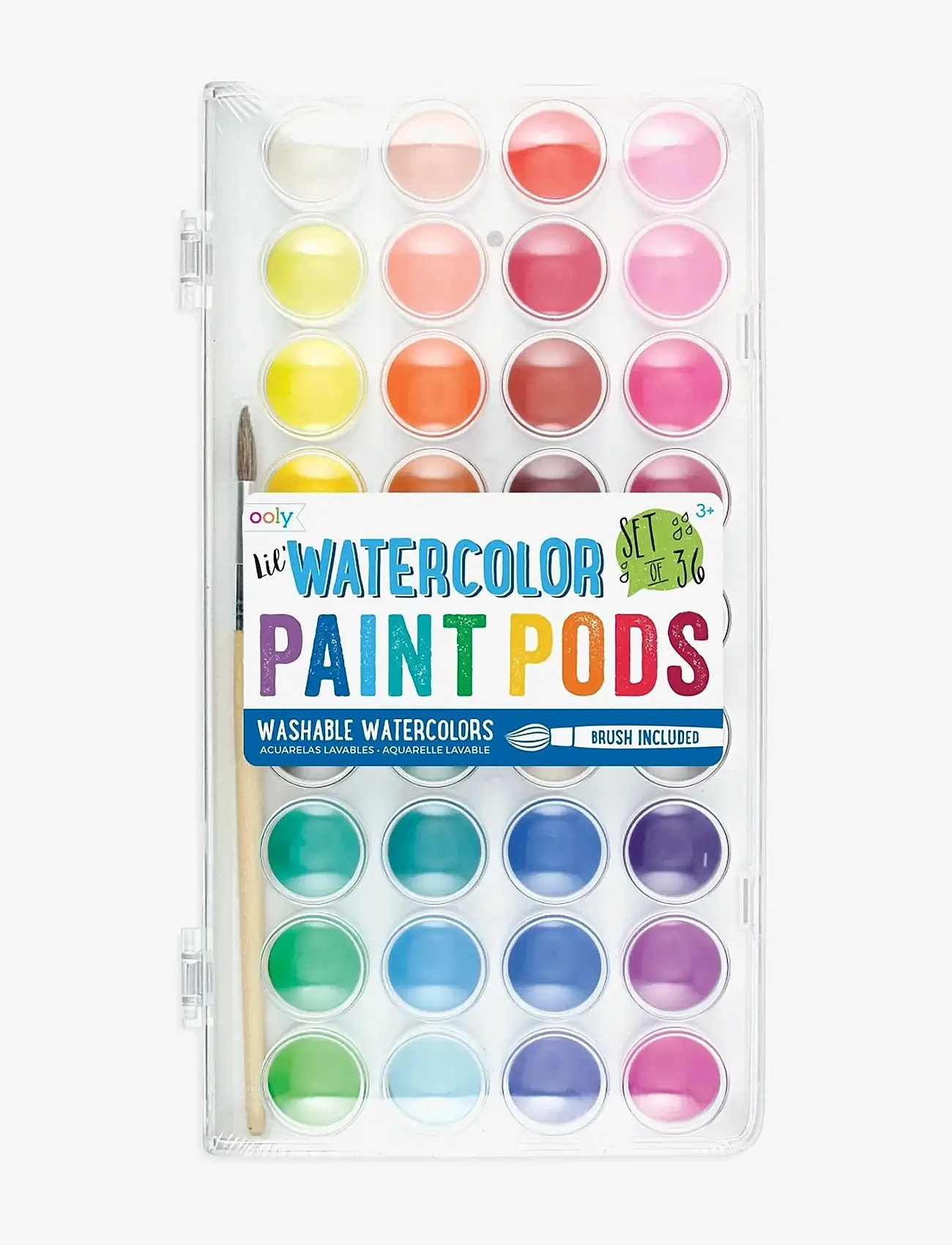 Ooly - Watercolour Palette - Lil Watercolour - maling - multi - 0