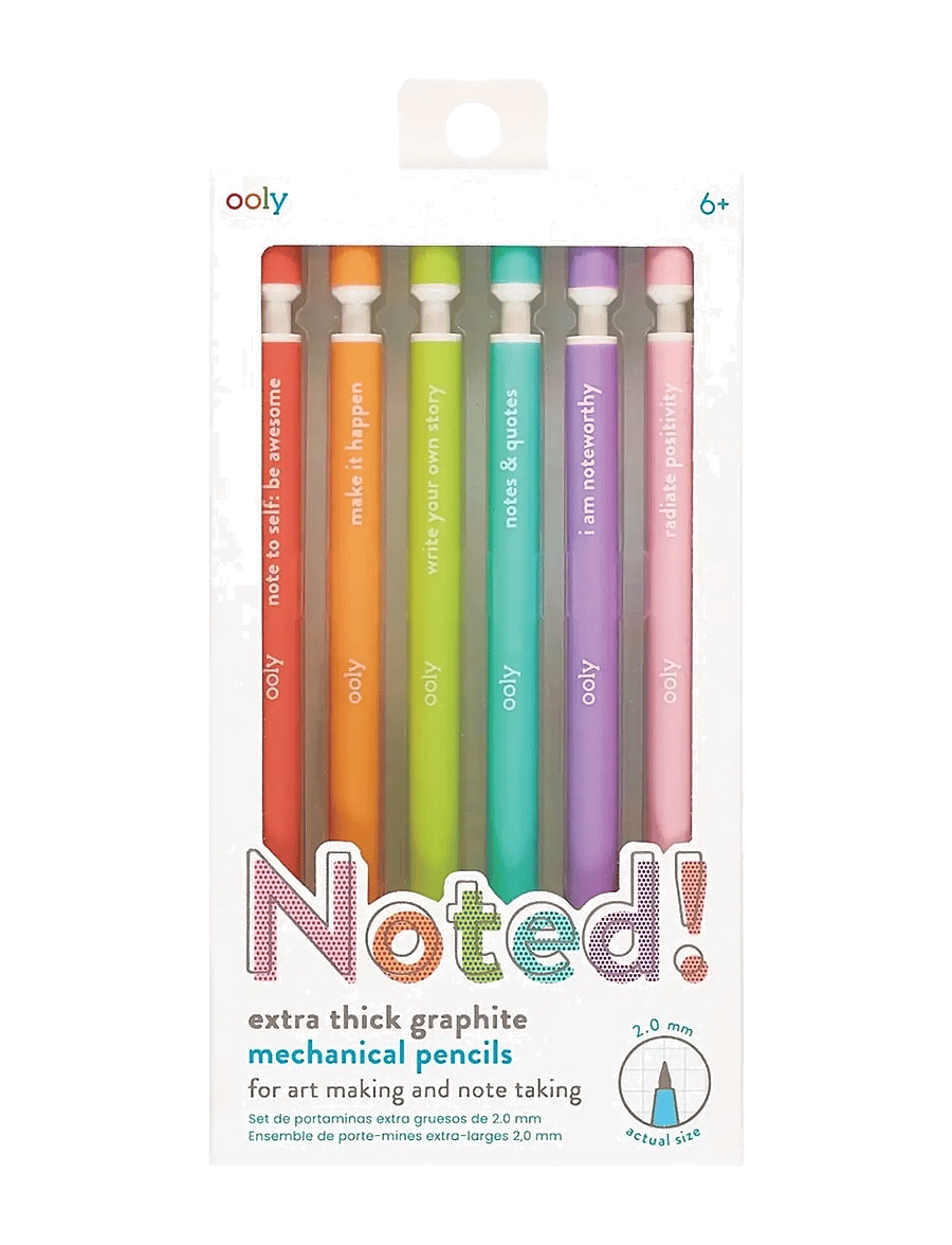 Ooly - Click Pencil 6 pcs - Noted - pliiatsid - multi - 1