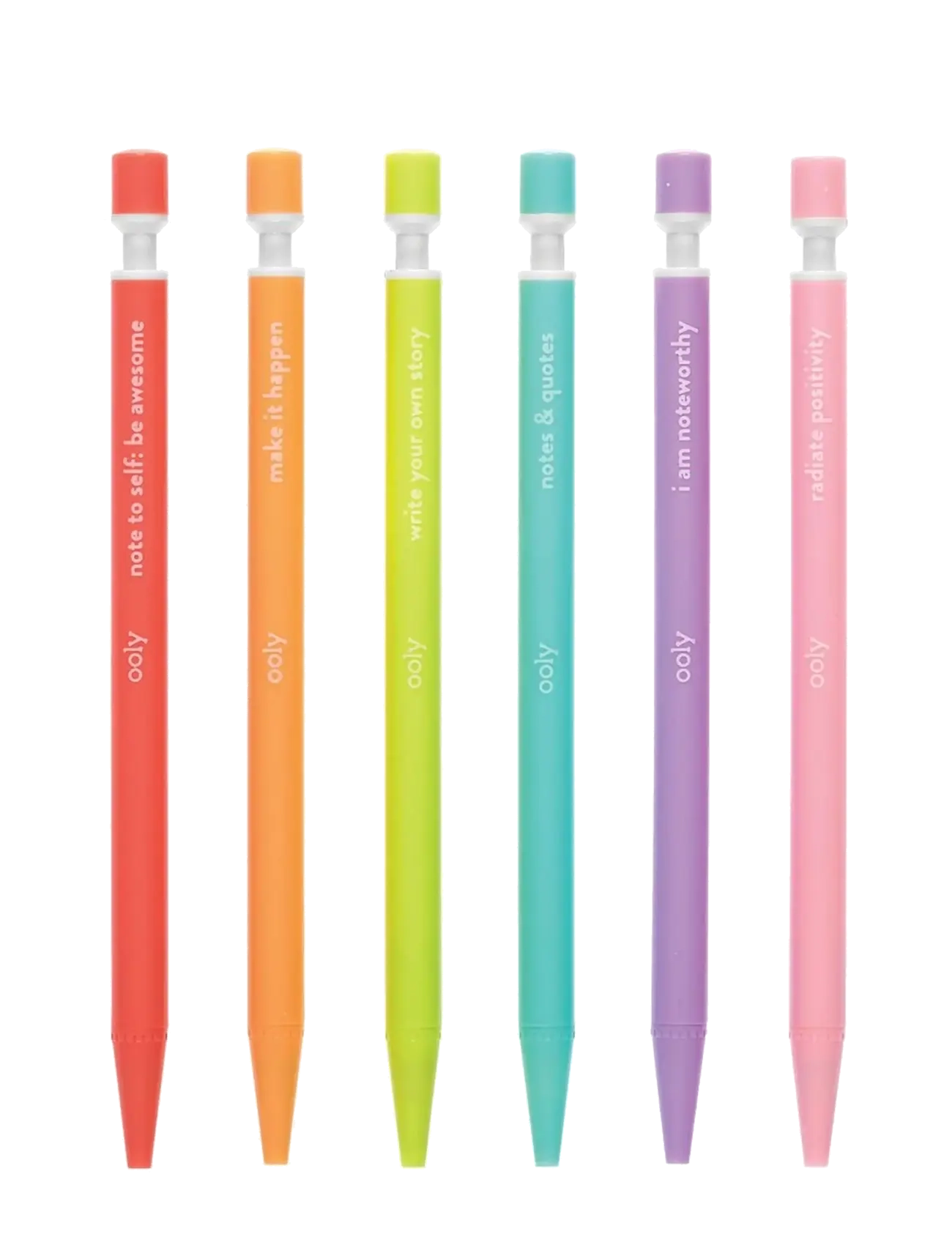 Ooly - Click Pencil 6 pcs - Noted - blyanter - multi - 2