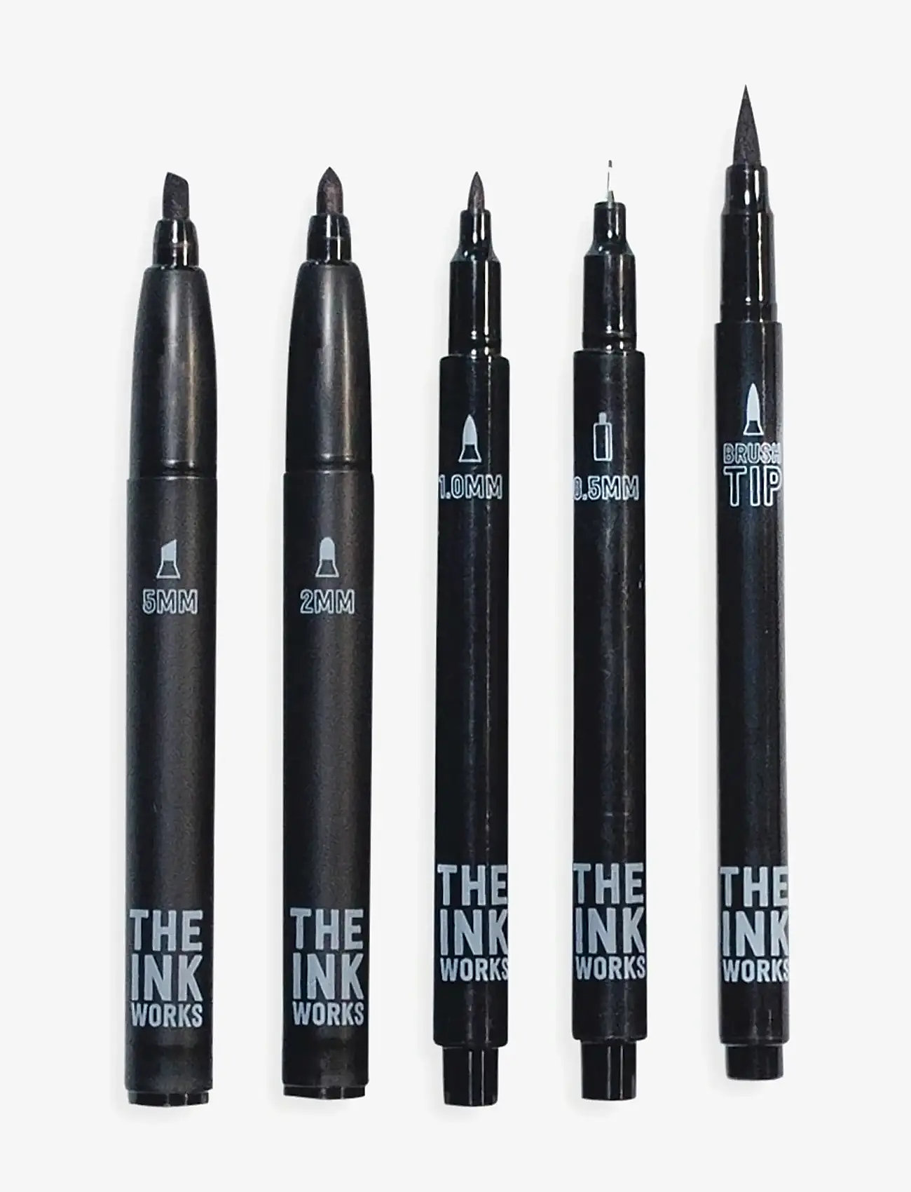 Ooly - Black Pen 5 pcs - The Ink Works - bleistifte - black - 1