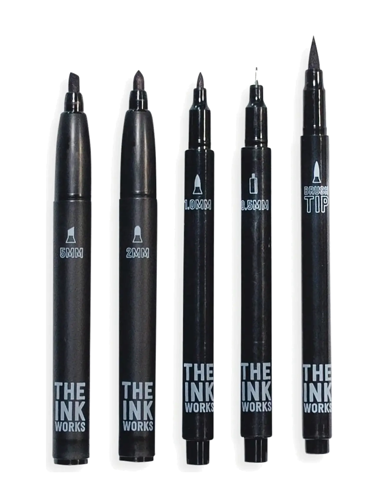 Ooly - Black Pen 5 pcs - The Ink Works - potloden - black - 1