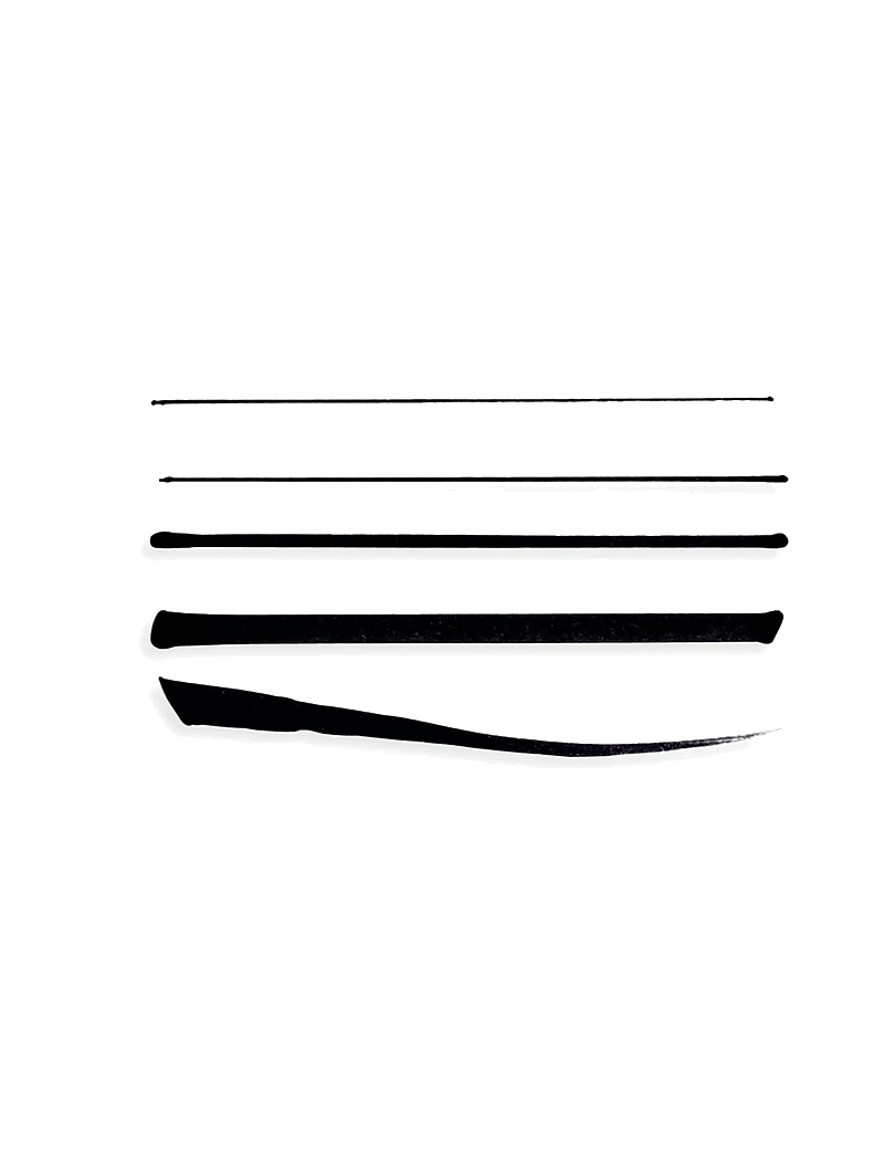 Ooly - Black Pen 5 pcs - The Ink Works - bleistifte - black - 2