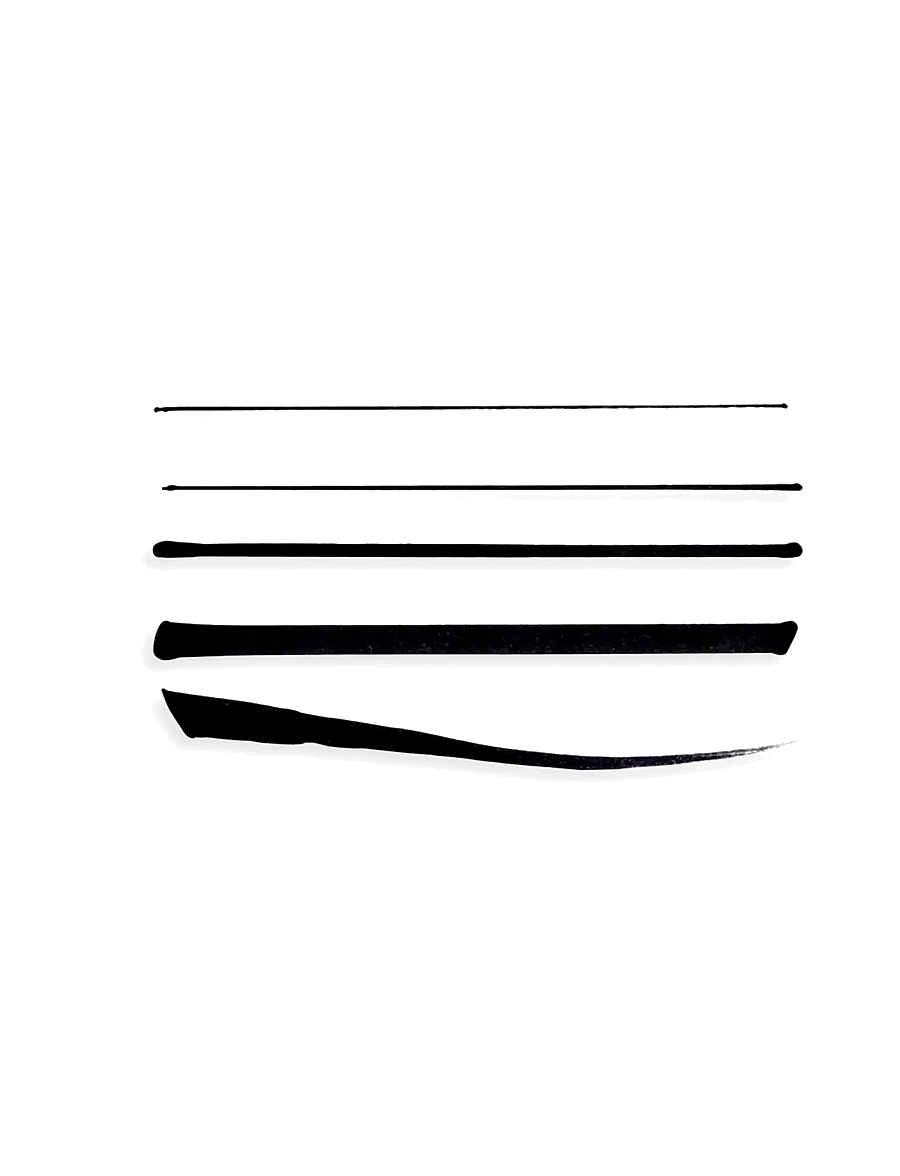 Ooly - Black Pen 5 pcs - The Ink Works - bleistifte - black - 2