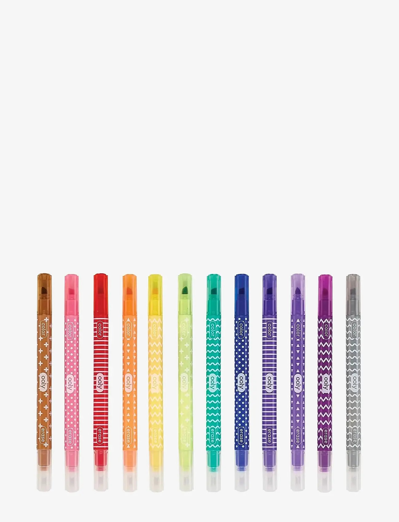Ooly - Markers 12 pcs - Erasable - Make No Mistake - pliiatsid - multi - 1