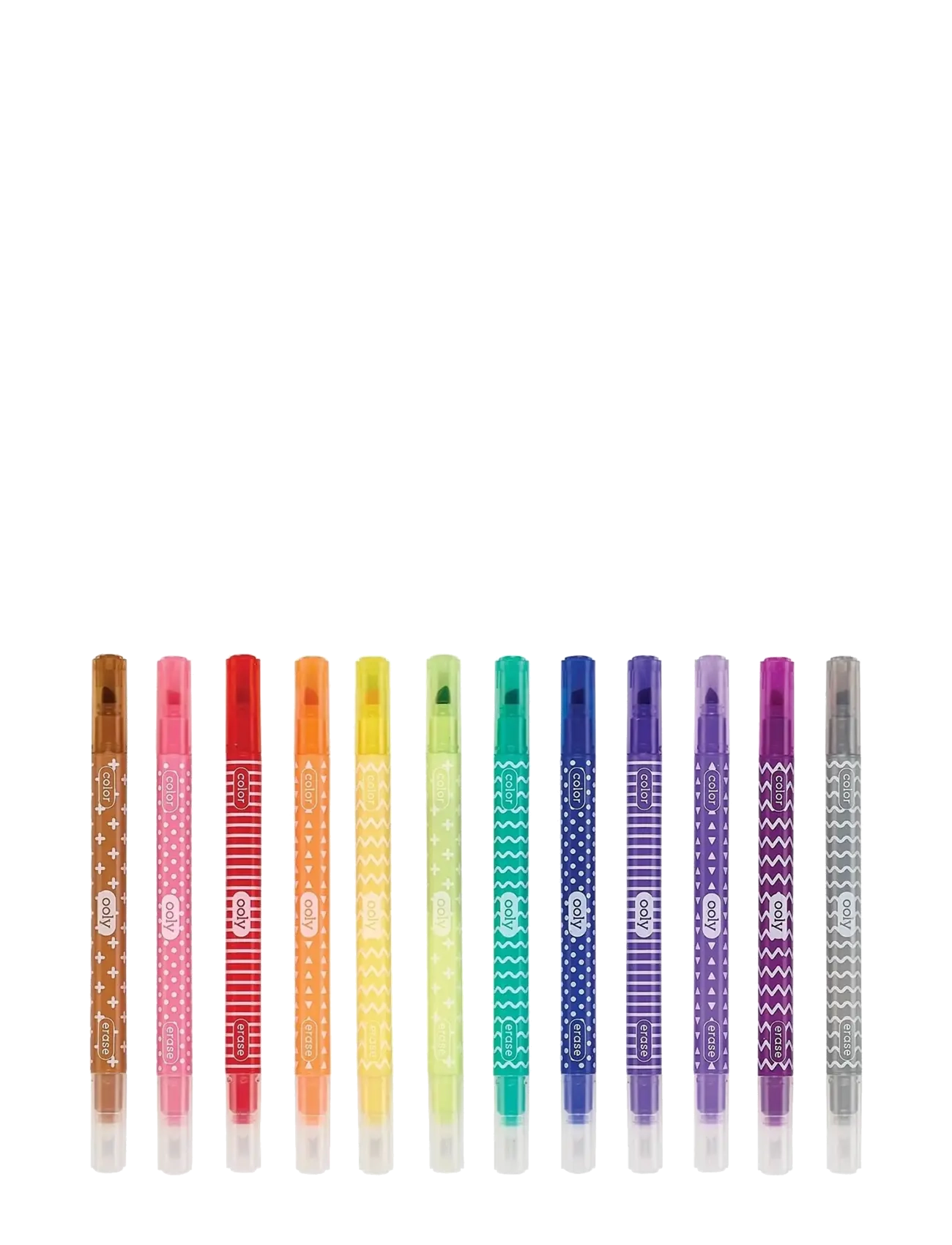 Ooly - Markers 12 pcs - Erasable - Make No Mistake - pliiatsid - multi - 1