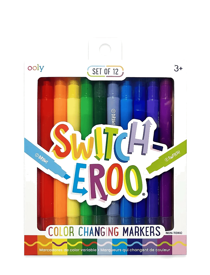 Ooly - Magic Markers 12 pcs - Switch-eroo - bleistifte - multi - 1