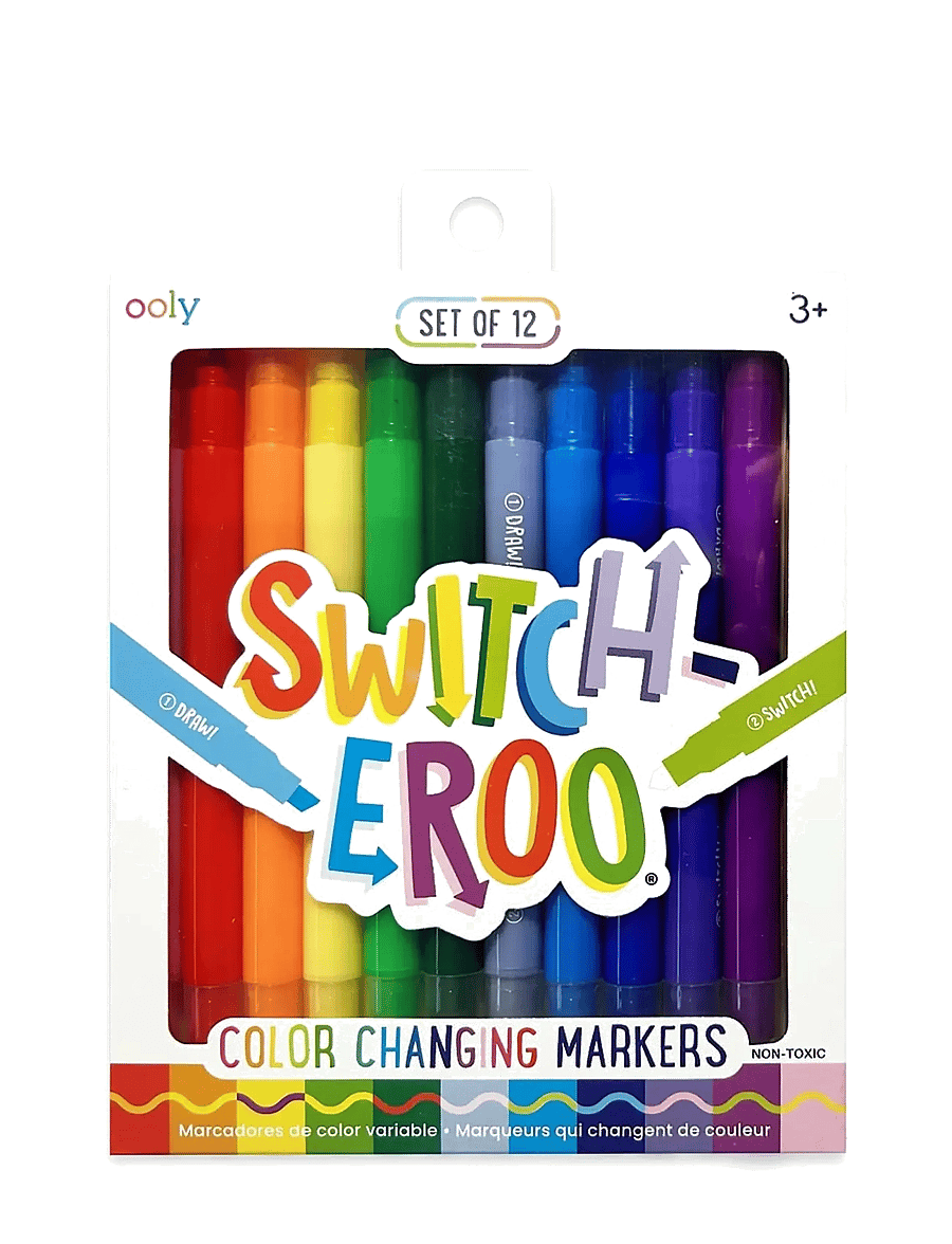 Ooly - Magic Markers 12 pcs - Switch-eroo - bleistifte - multi - 1