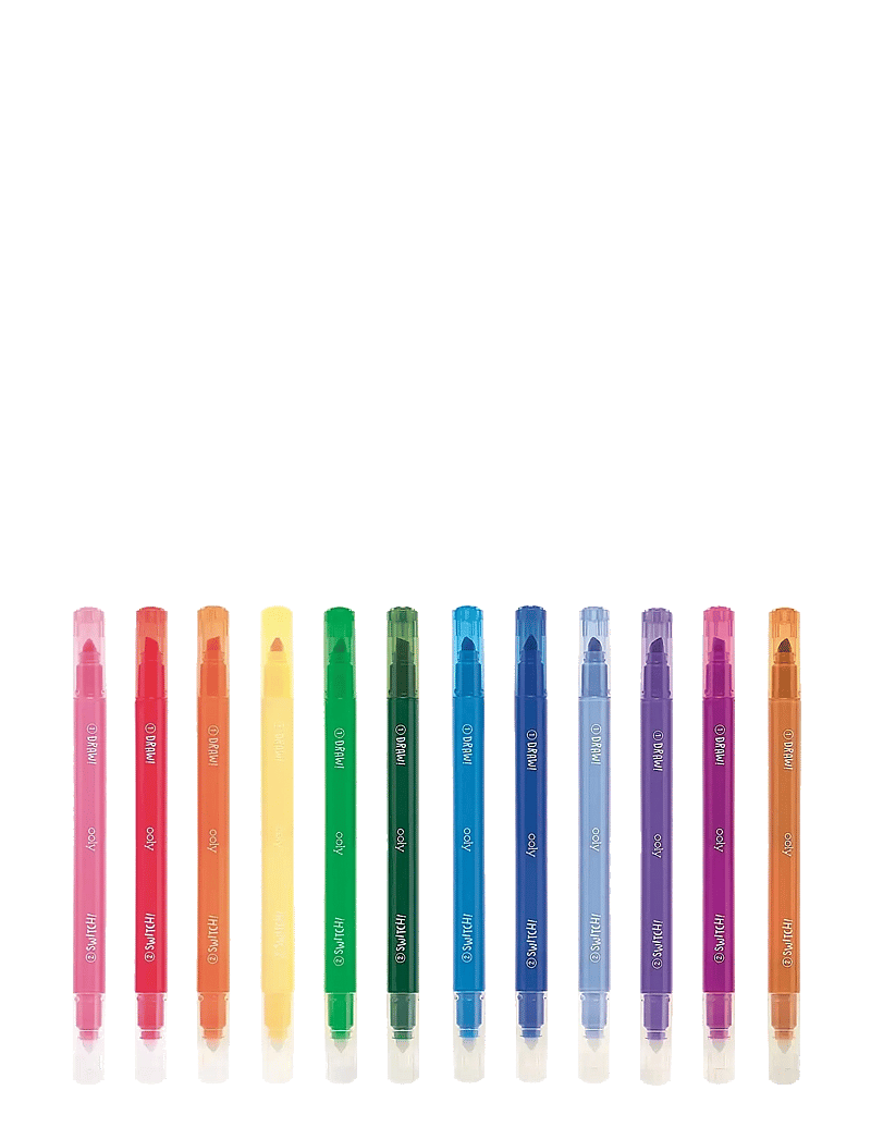 Ooly - Magic Markers 12 pcs - Switch-eroo - bleistifte - multi - 2