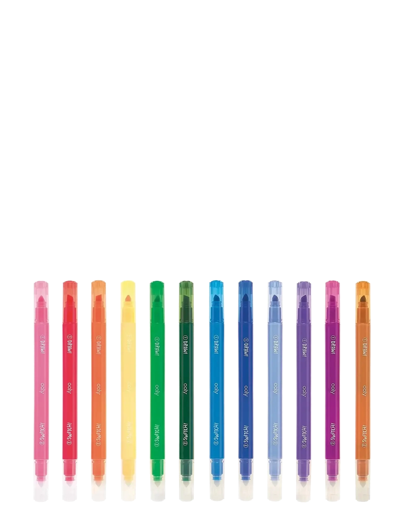 Ooly - Magic Markers 12 pcs - Switch-eroo - potloden - multi - 2
