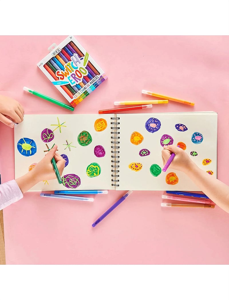 Ooly - Magic Markers 12 pcs - Switch-eroo - bleistifte - multi - 0