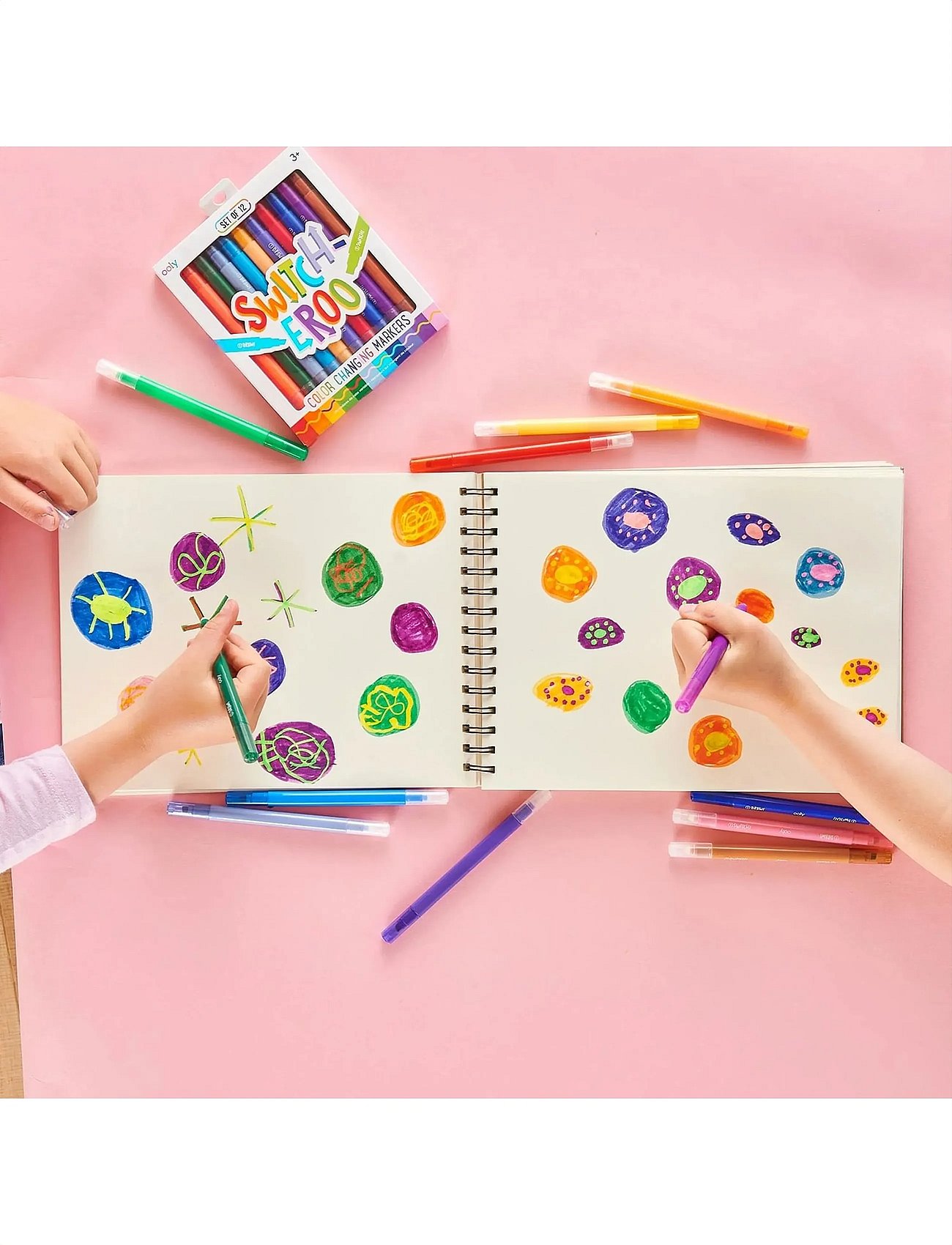 Magic Markers 12 pcs - Switch-eroo - MULTI