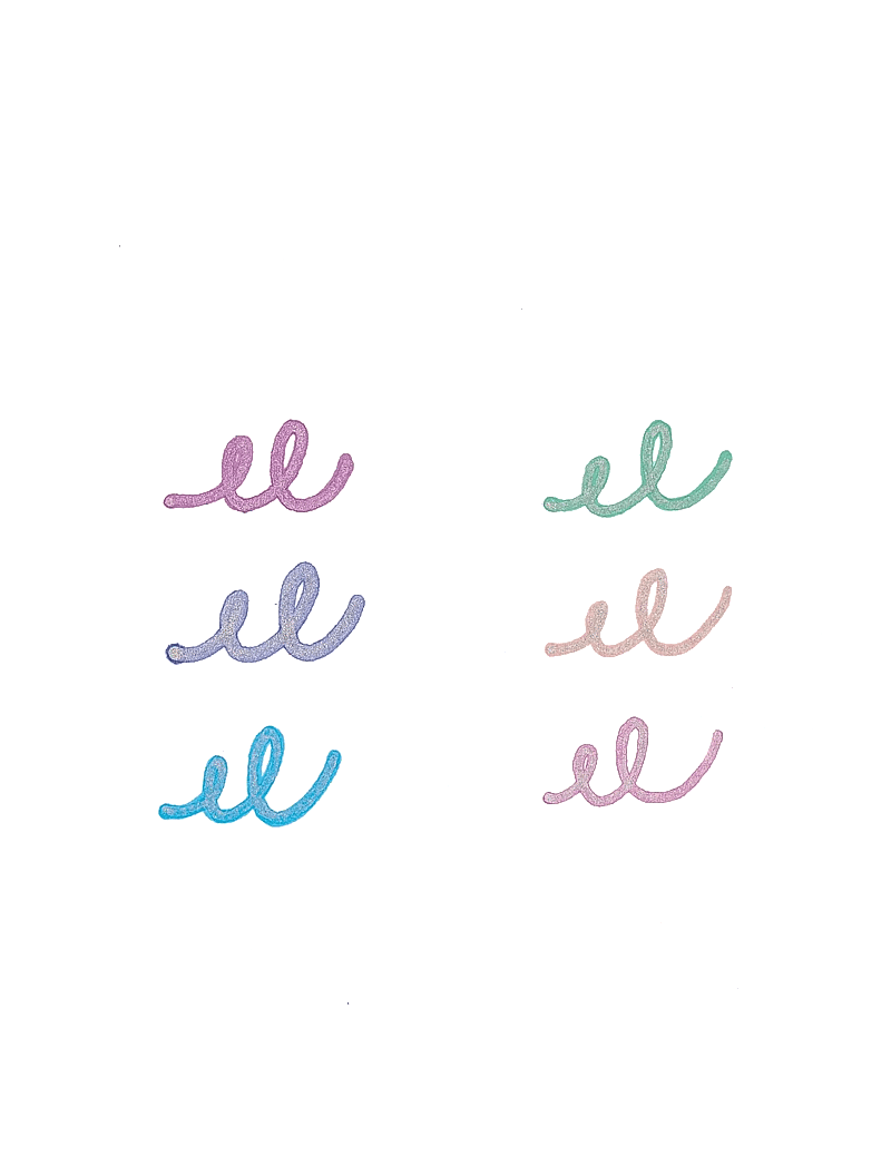 Ooly - Outline Markers 6 pcs - Silver Linings - pencils - multi - 2