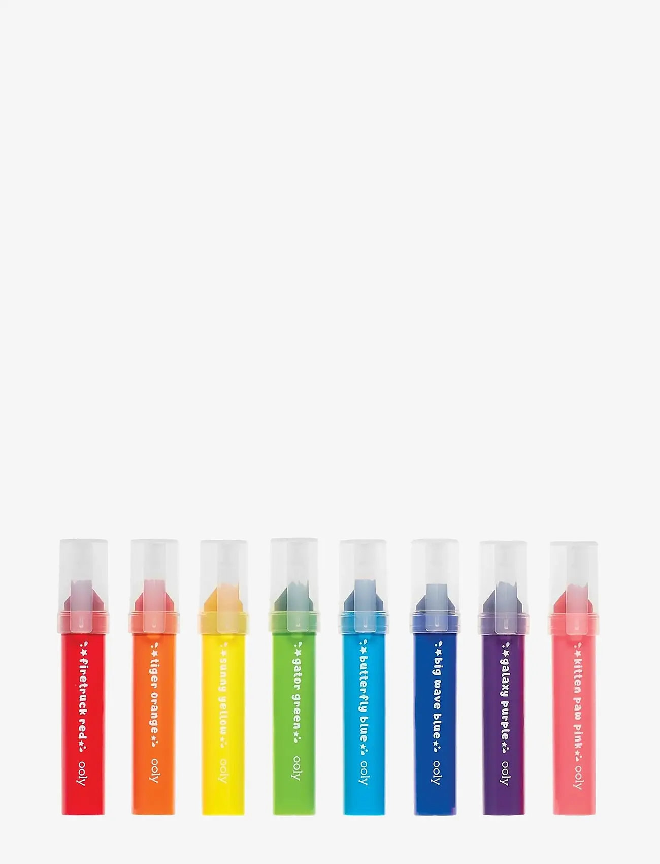 Ooly - Mega Markers 8 pcs - Washable - zīmuļi - multi - 1