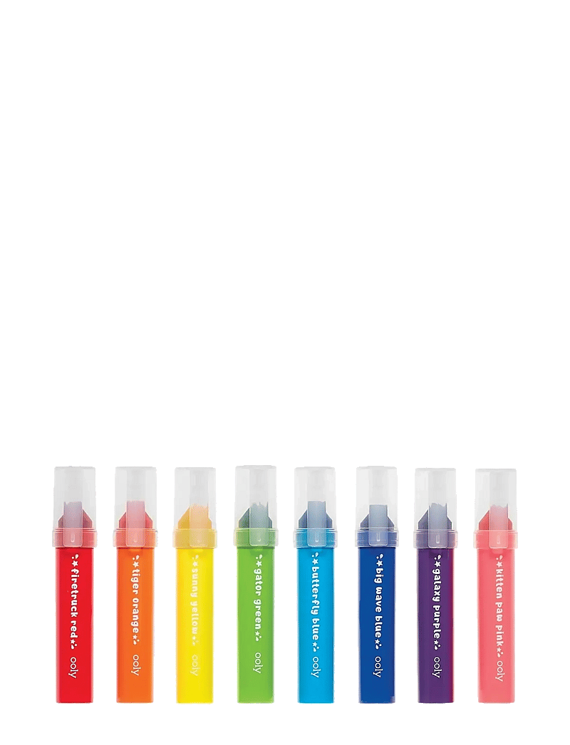 Ooly - Mega Markers 8 pcs - Washable - pliiatsid - multi - 1