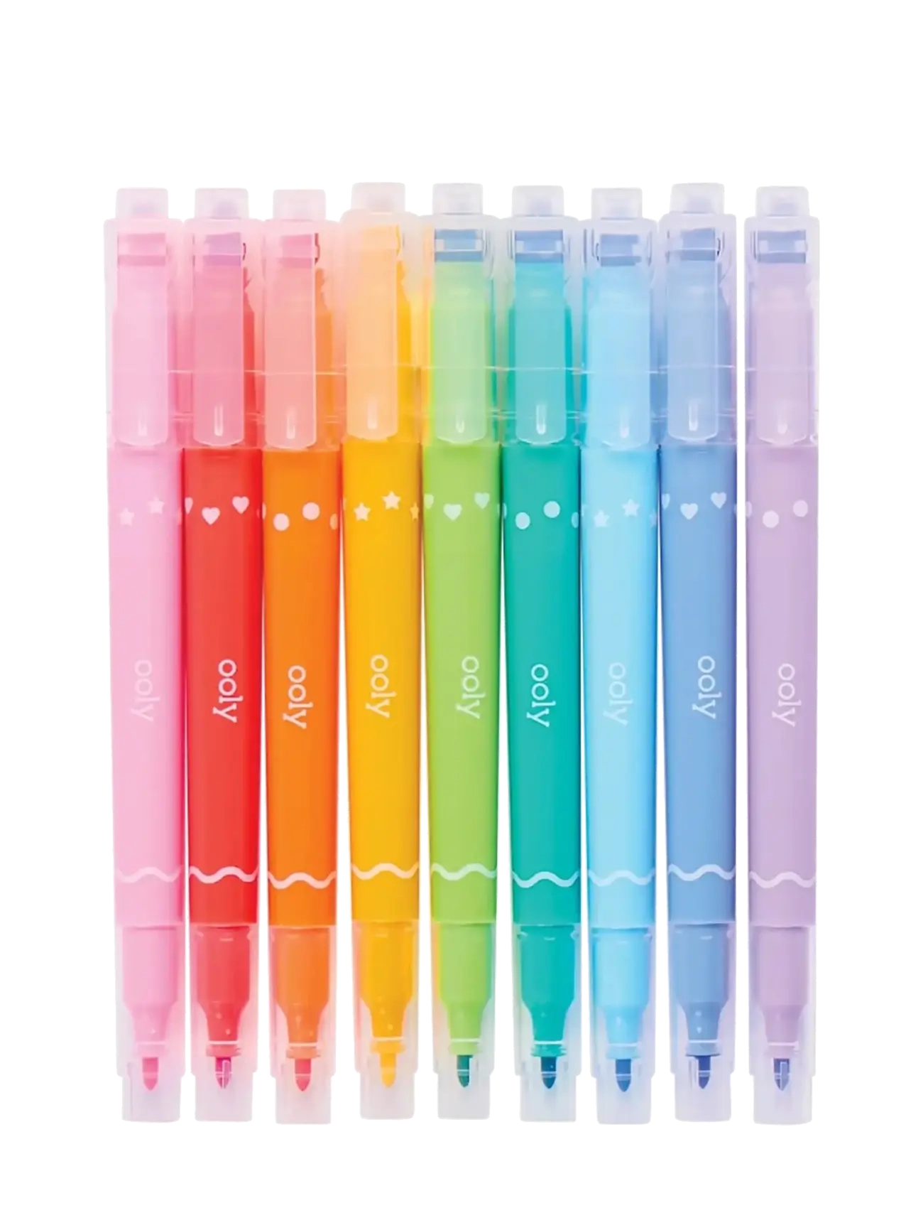 Ooly - Markers with Stamp 9 pcs - Confetti - bleistifte - multi - 1