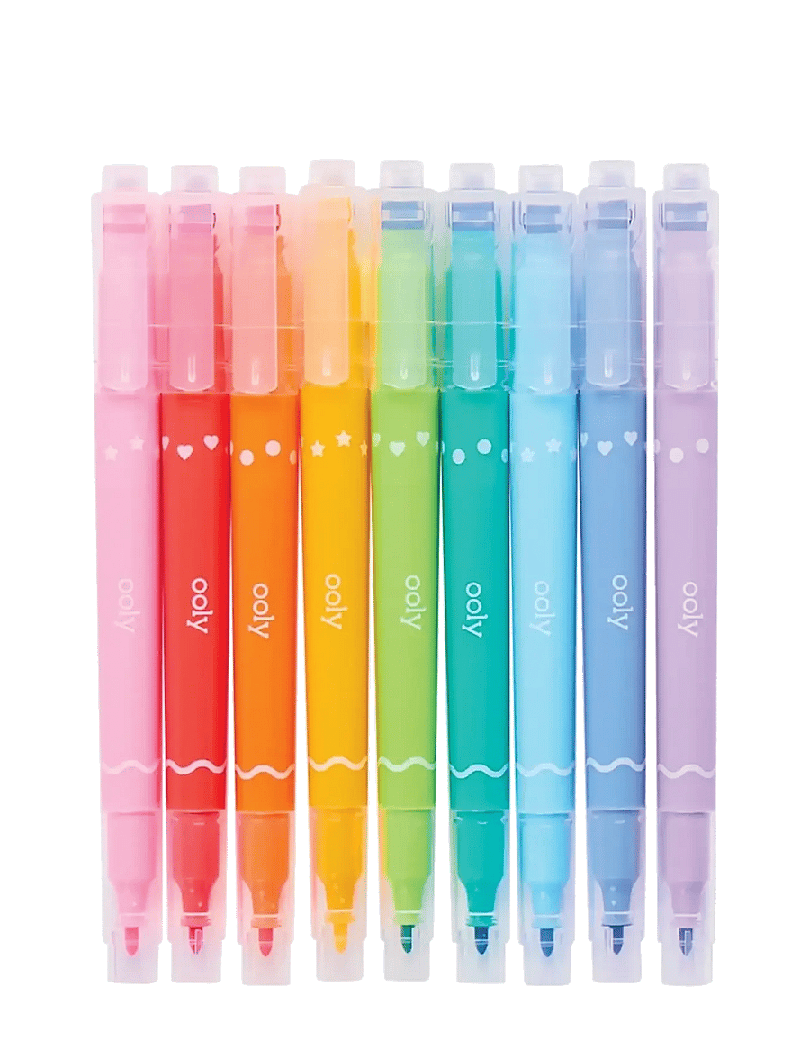 Ooly - Markers with Stamp 9 pcs - Confetti - bleistifte - multi - 1
