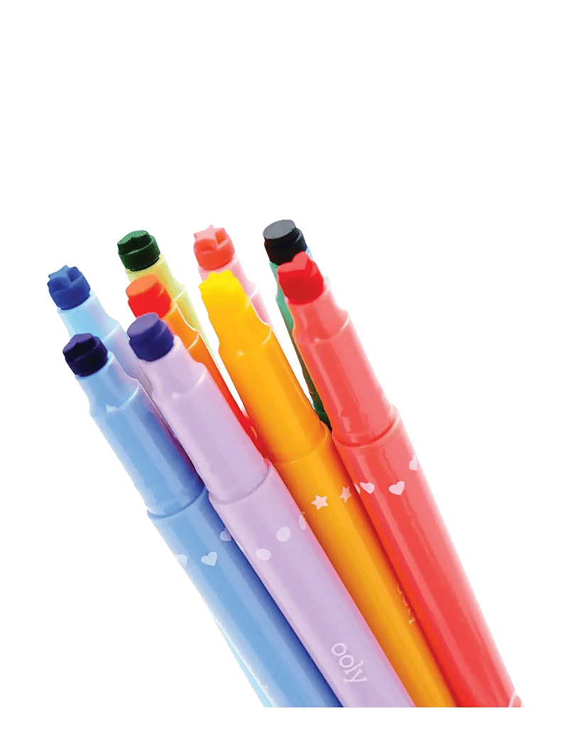 Ooly - Markers with Stamp 9 pcs - Confetti - bleistifte - multi - 3