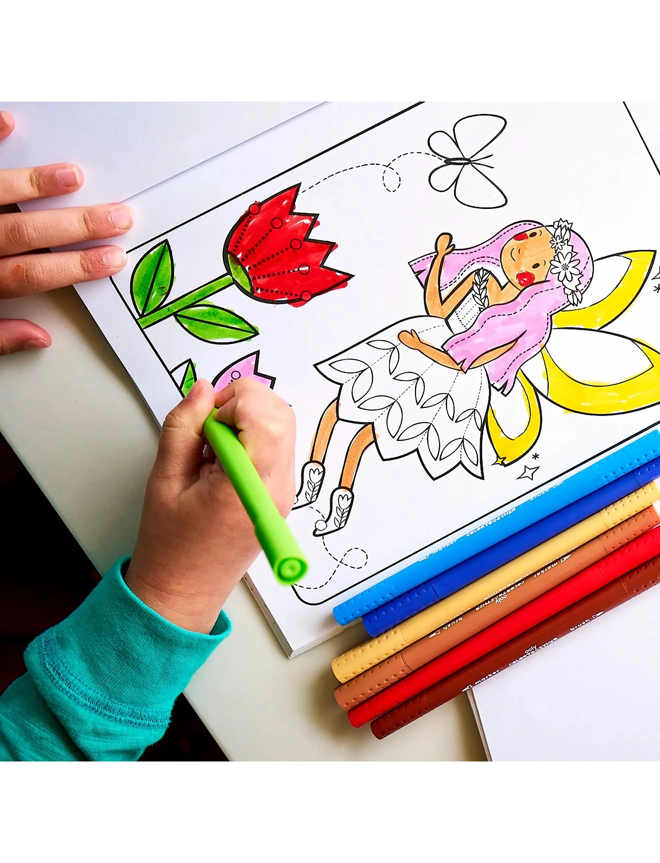 Ooly Markers 18 Pcs - Double Sided - Colour Together, One Size, Multi/patterned, Drawing > Pencils, Børn