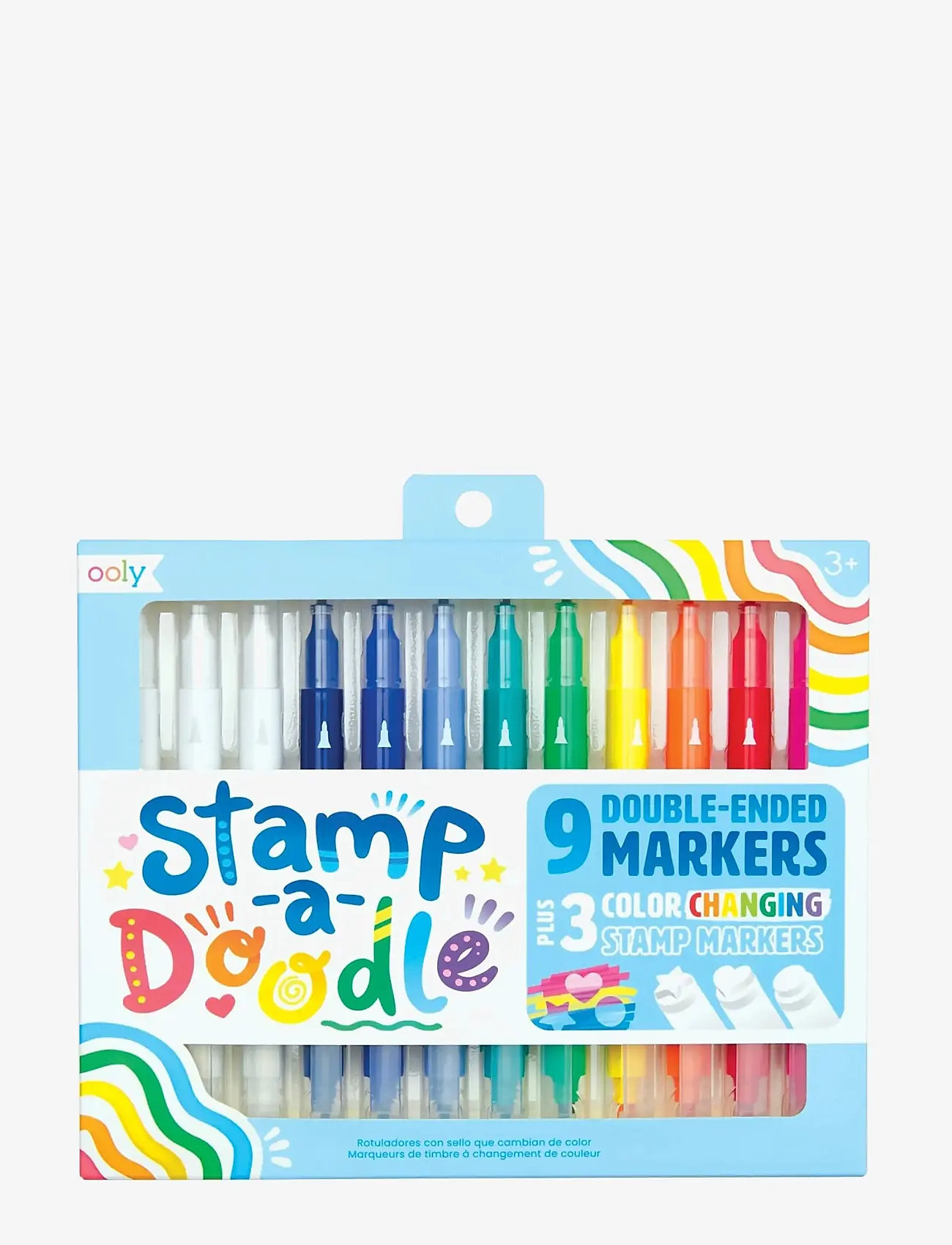 Ooly - Magic Markers - Double Sided - Stamp-A-Doodle - pennor - multi - 1