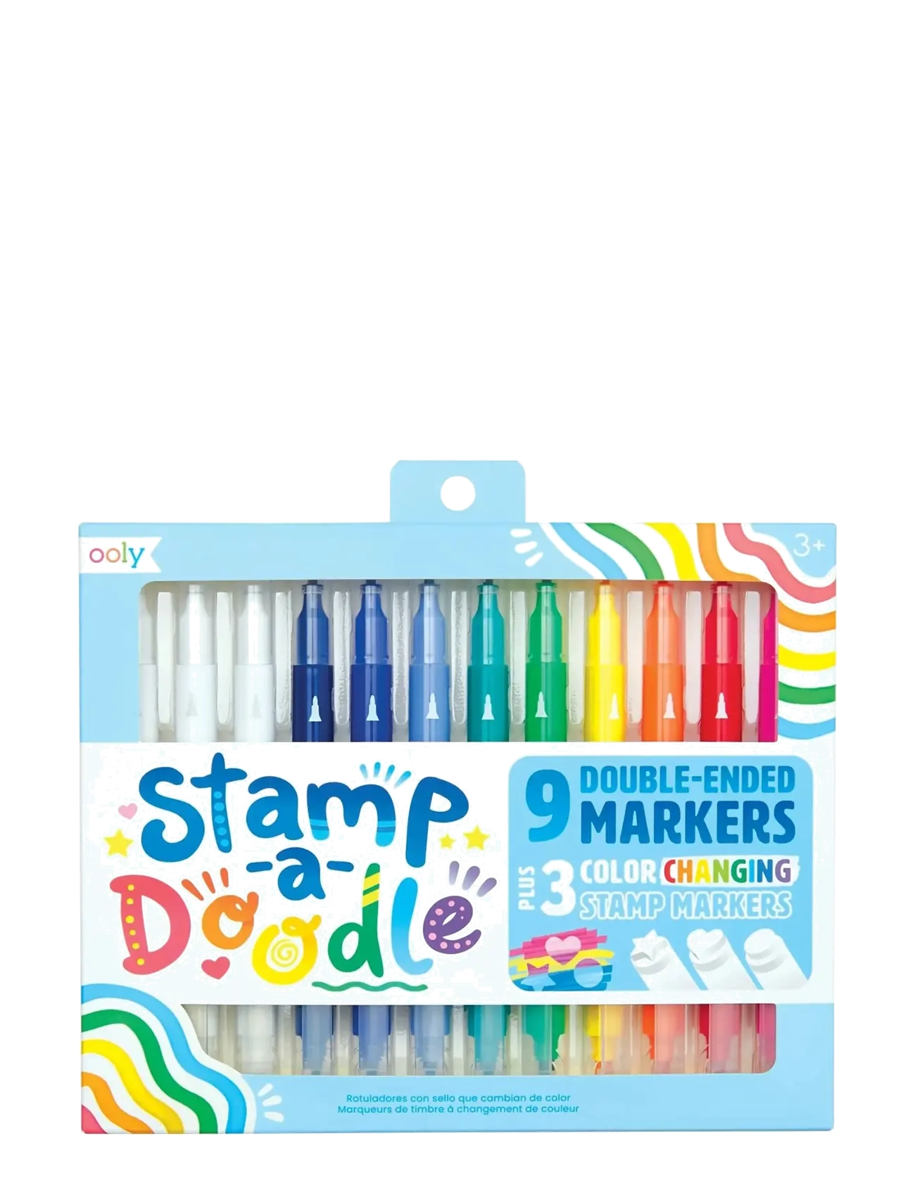 Ooly Magic Markers - Double Sided - Stamp-A-Doodle - Pencils - MULTI / multi