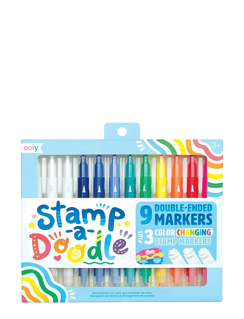 Ooly - Magic Markers - Double Sided - Stamp-A-Doodle - pliiatsid - multi - 1