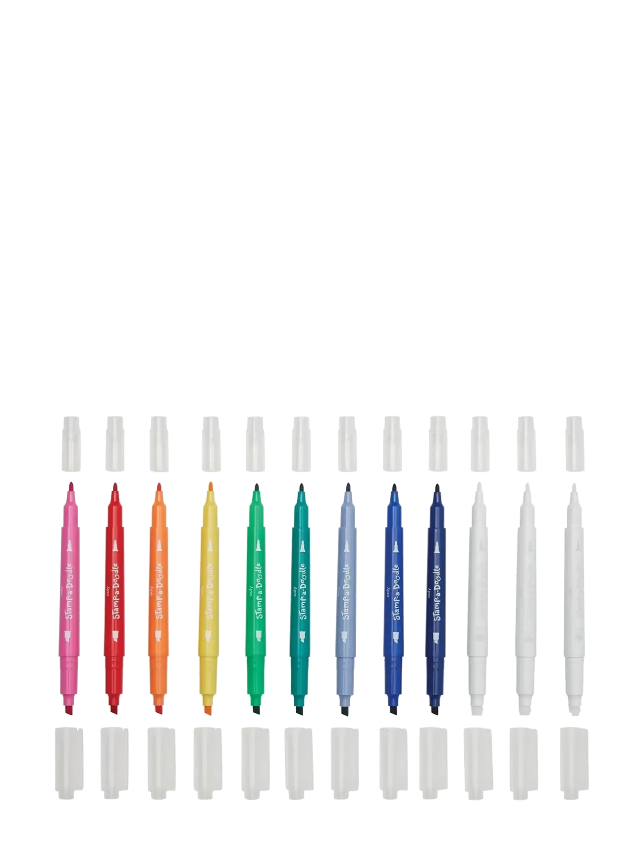 Ooly - Magic Markers - Double Sided - Stamp-A-Doodle - pencils - multi - 2