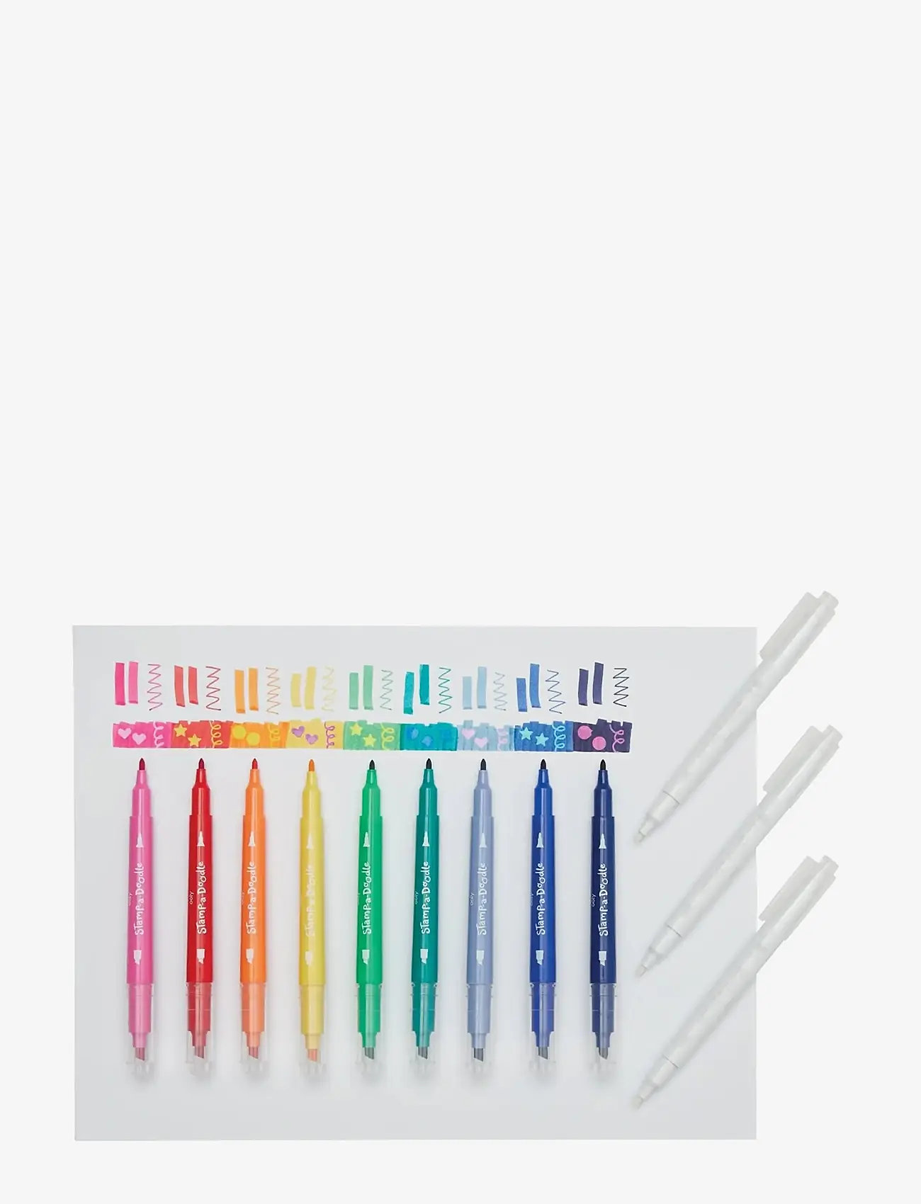 Ooly - Magic Markers - Double Sided - Stamp-A-Doodle - pennor - multi - 3