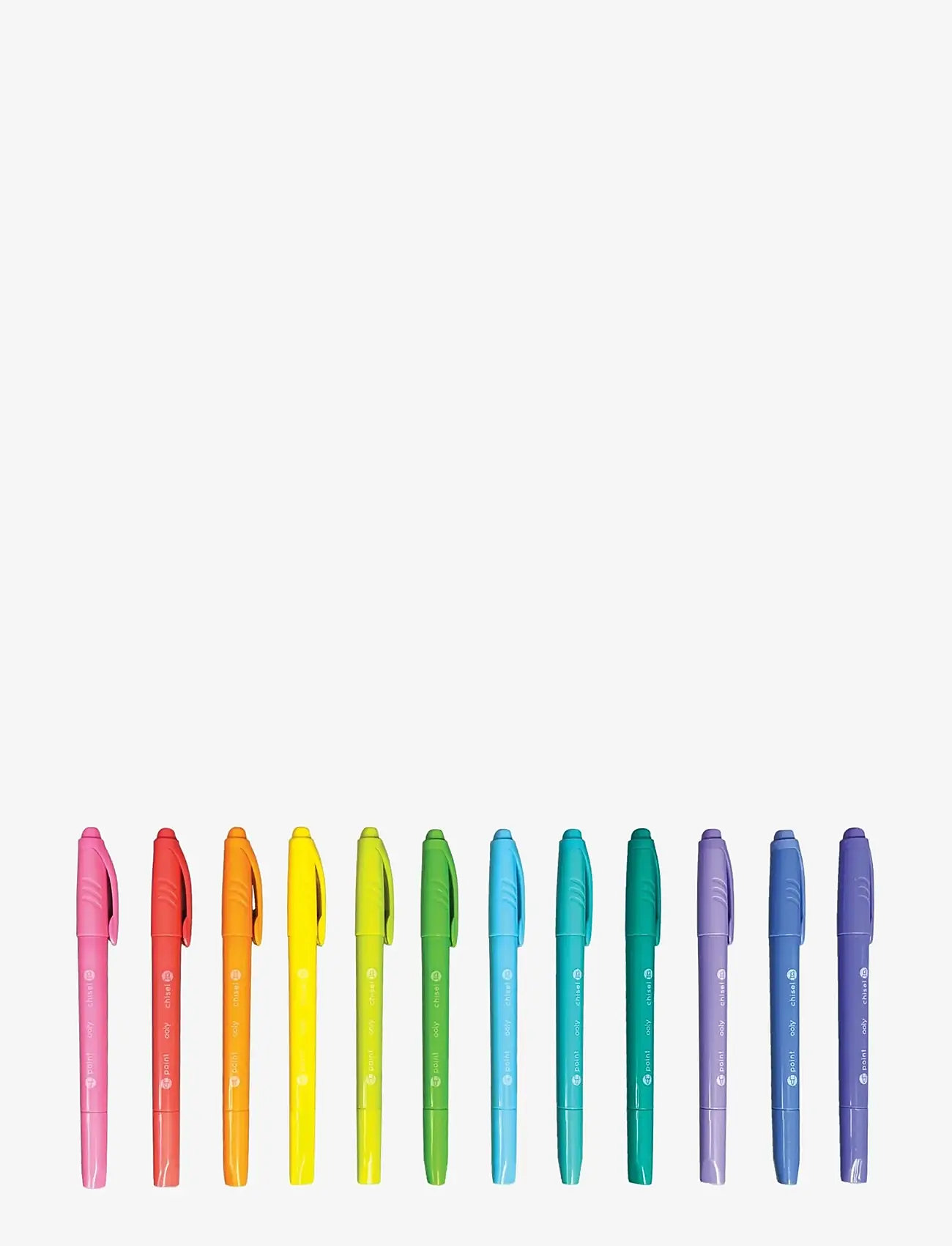 Ooly - Marker Pen 12 pcs - Dual Tip Pastel - skrivesæt - multi - 1