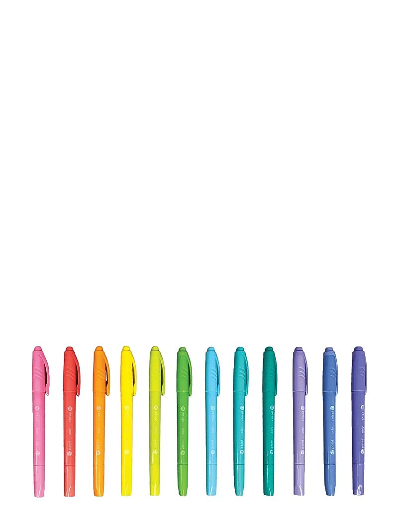 Ooly - Marker Pen 12 pcs - Dual Tip Pastel - kirjatarbed - multi - 1